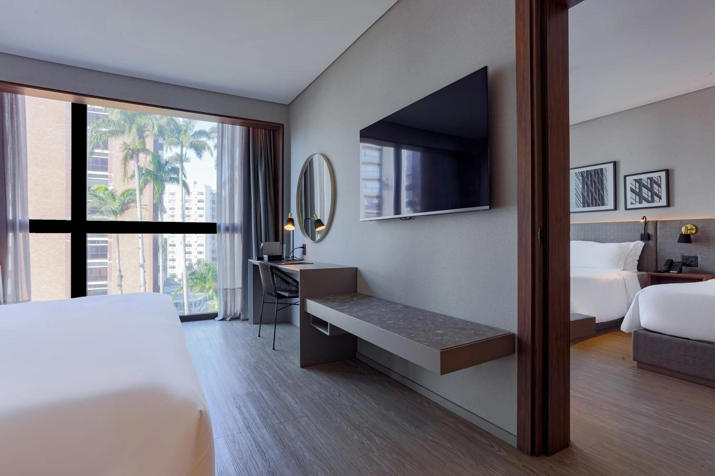 Bed in LK Design Hotel Florianópolis