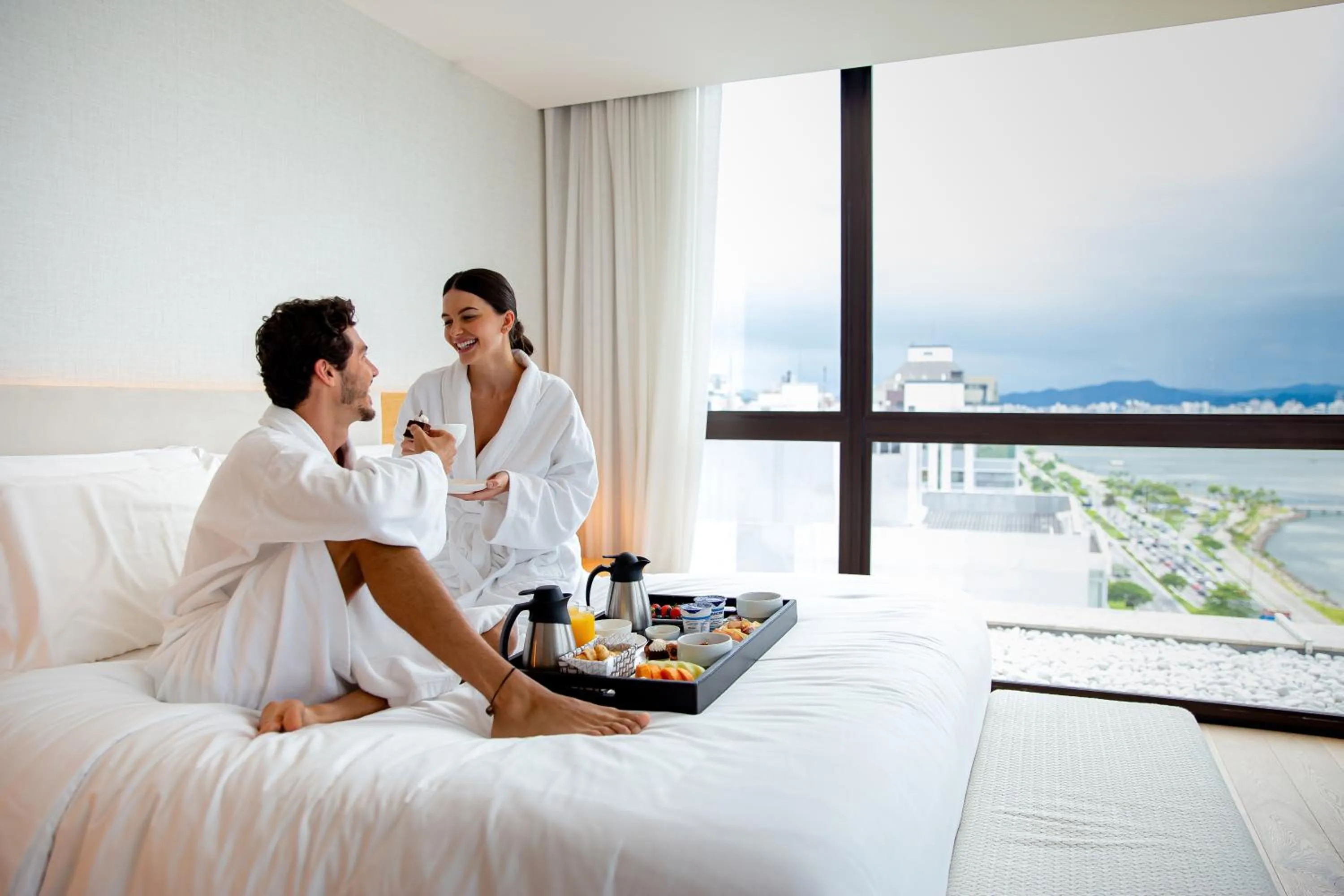 Bed in LK Design Hotel Florianópolis