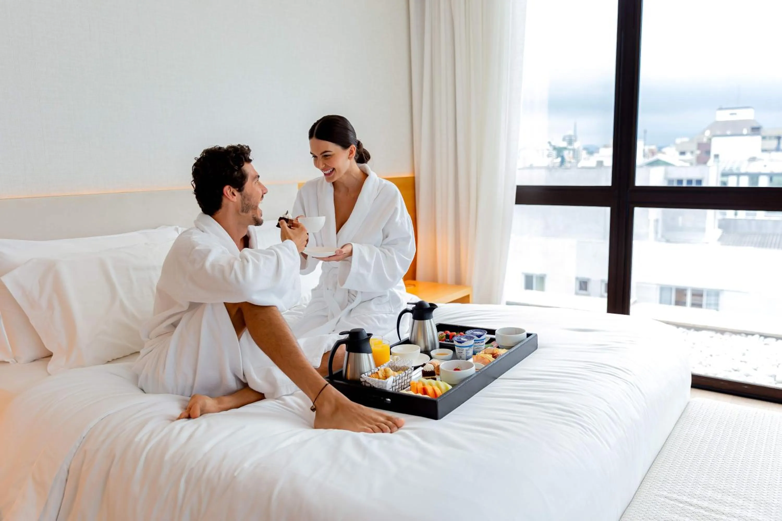 Bedroom, Bed in LK Design Hotel Florianópolis