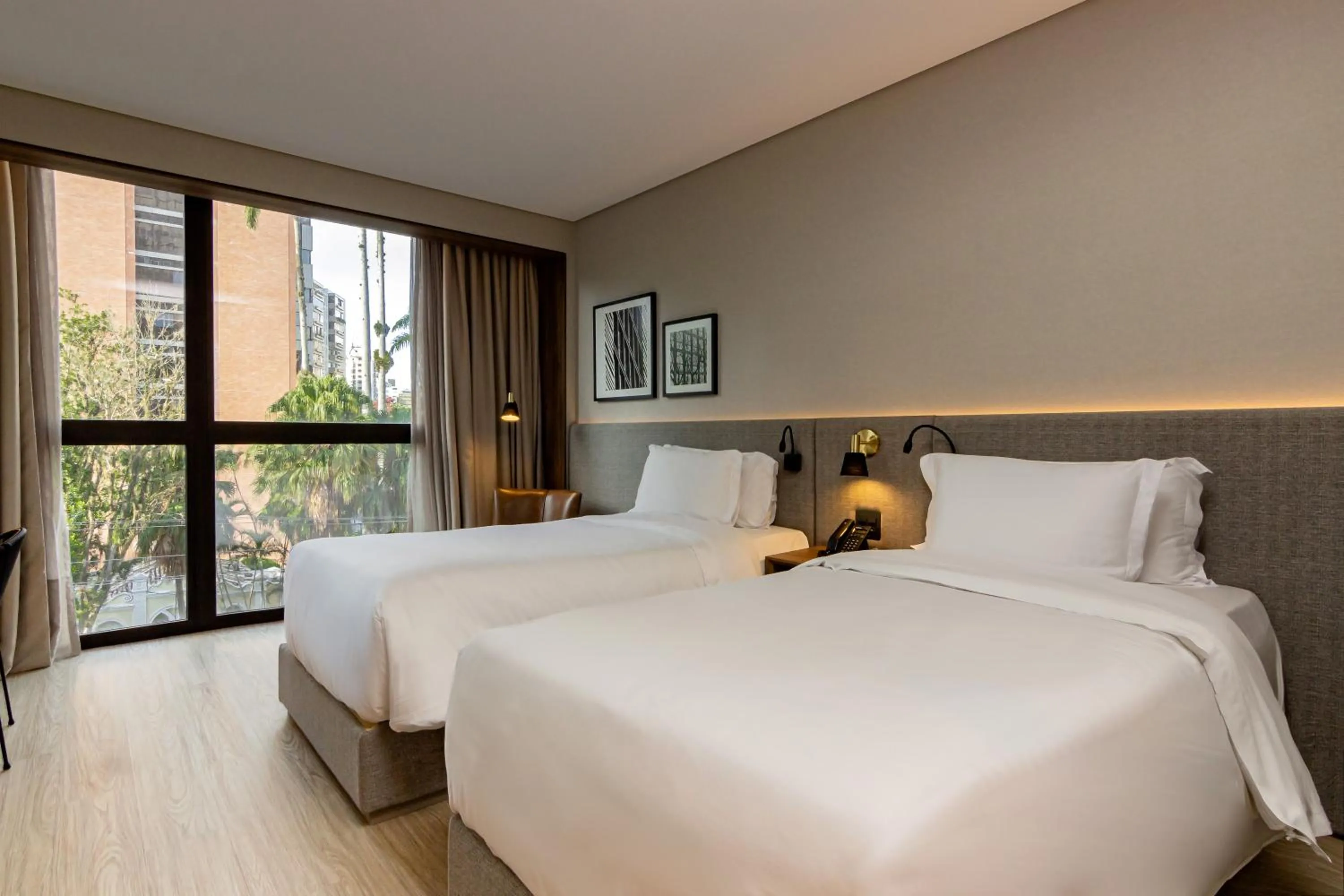 Bed in LK Design Hotel Florianópolis