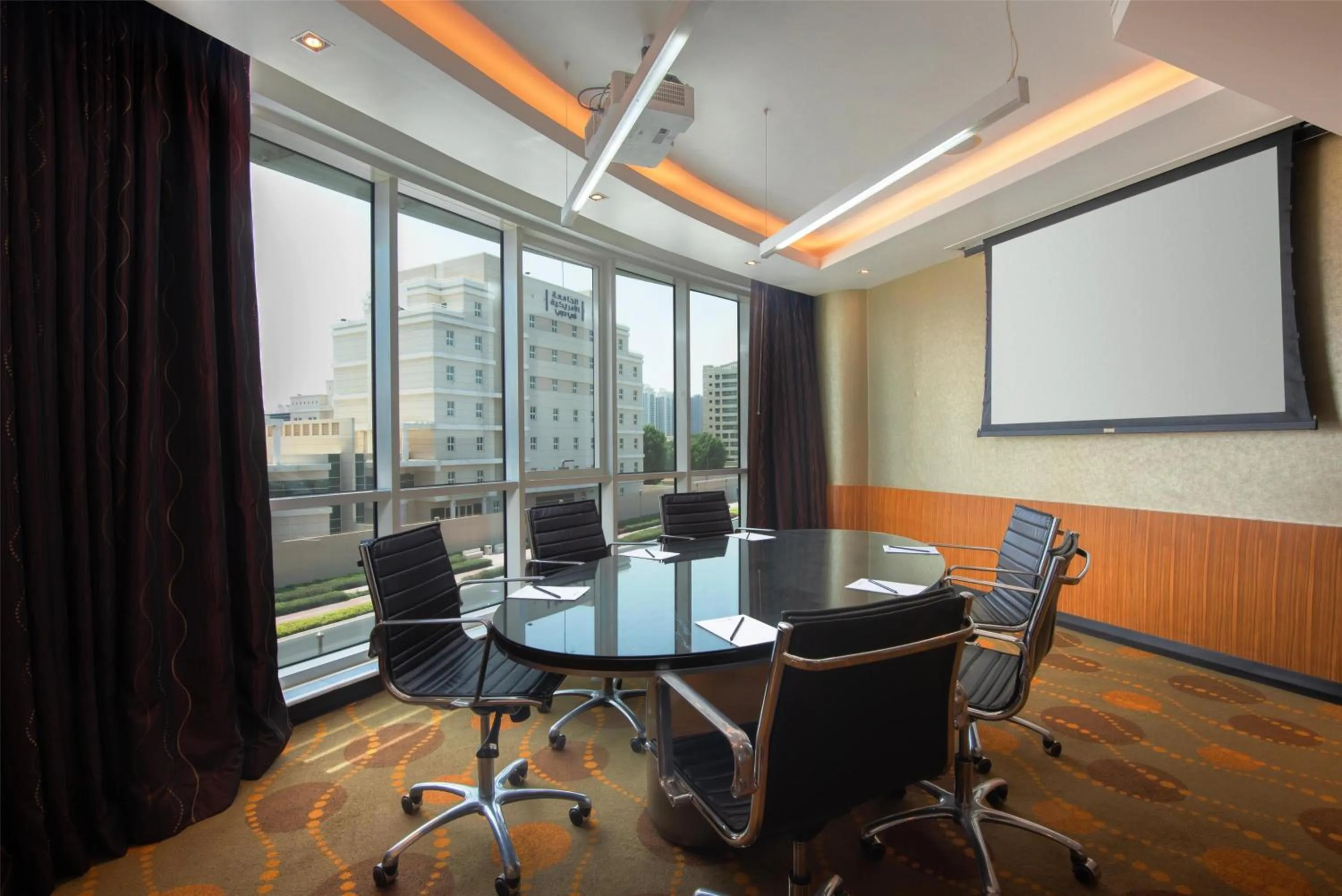 Meeting/conference room in Radisson Blu Hotel, Dubai Media City