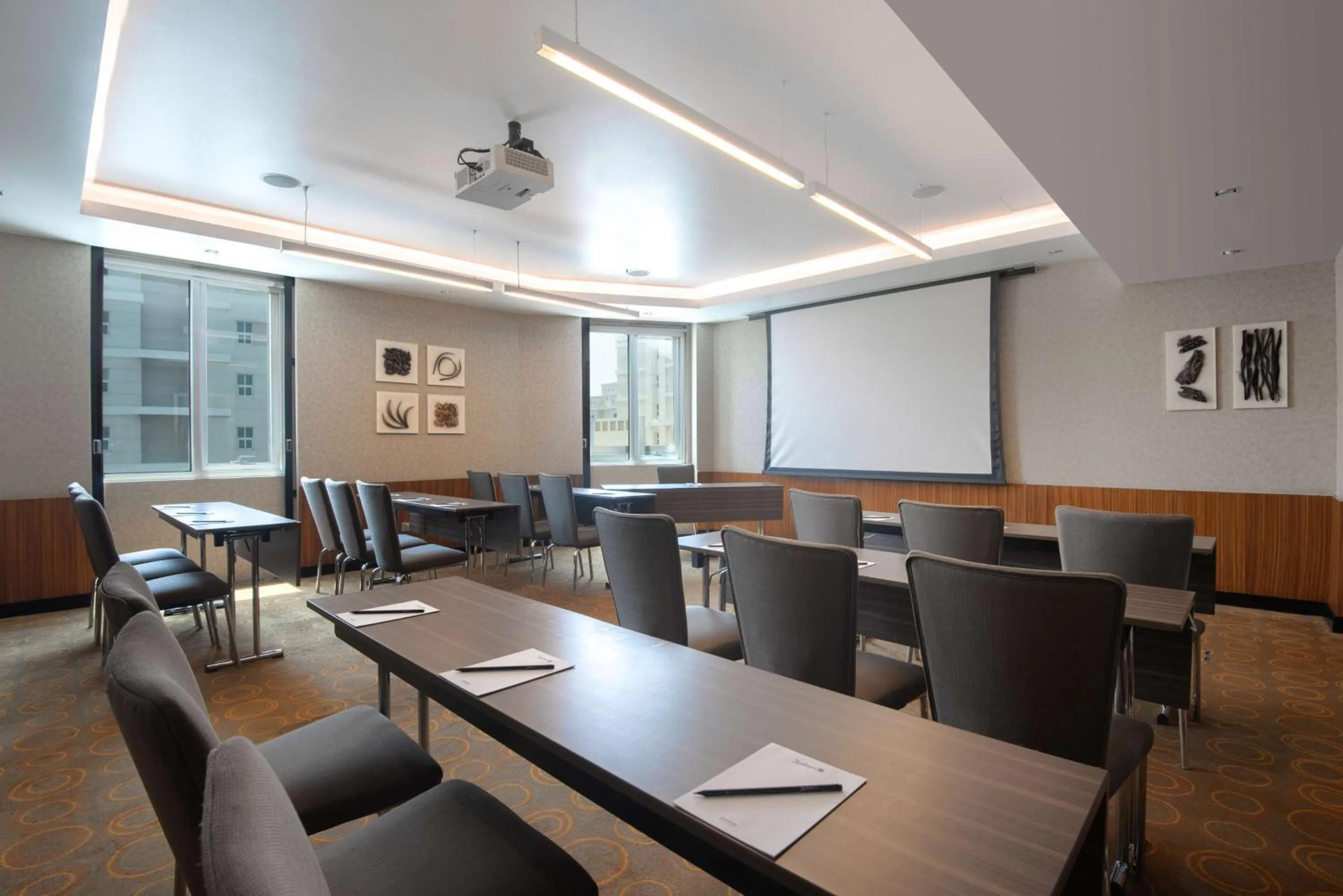 Meeting/conference room in Radisson Blu Hotel, Dubai Media City