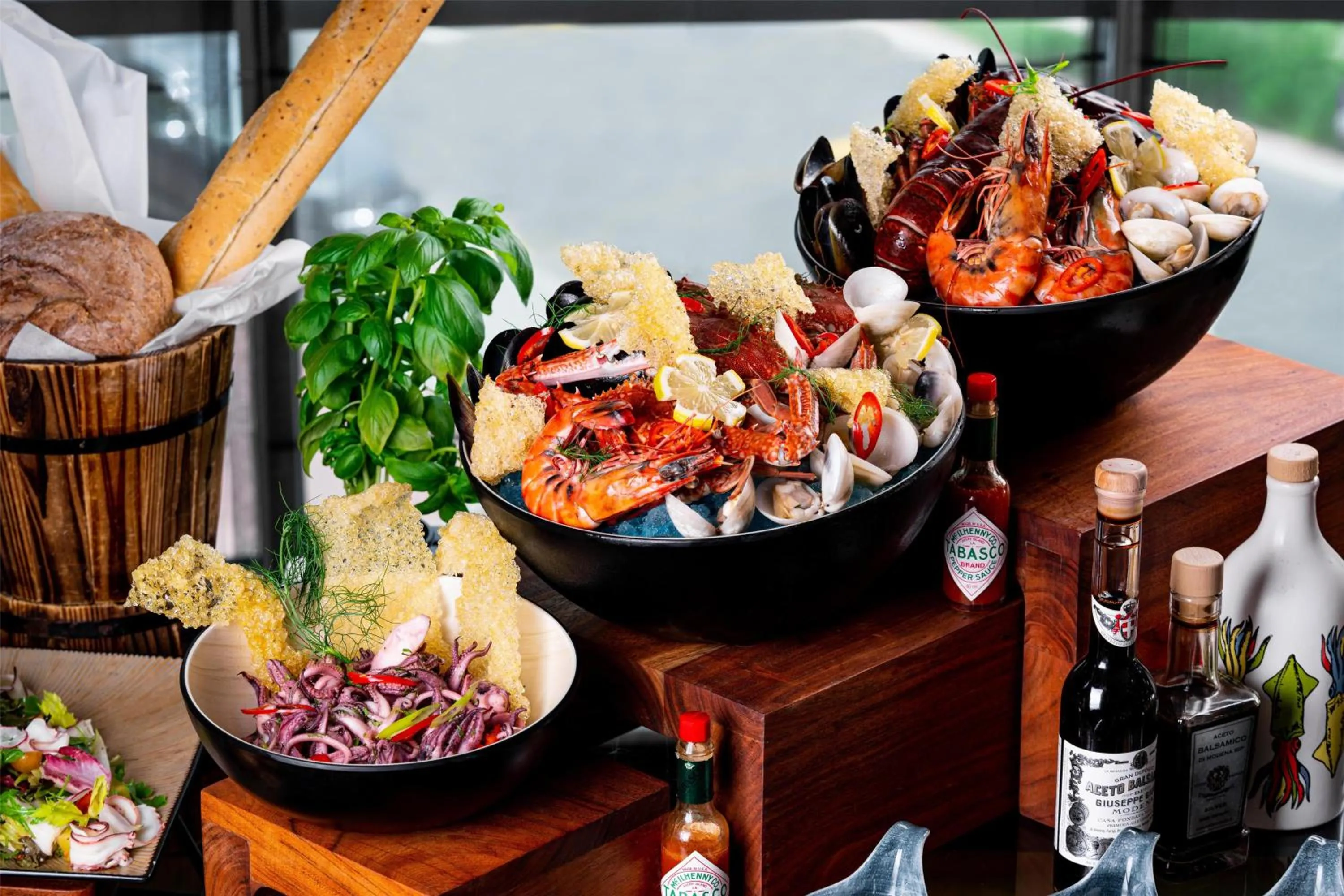 Food and drinks in Radisson Blu Hotel, Dubai Media City