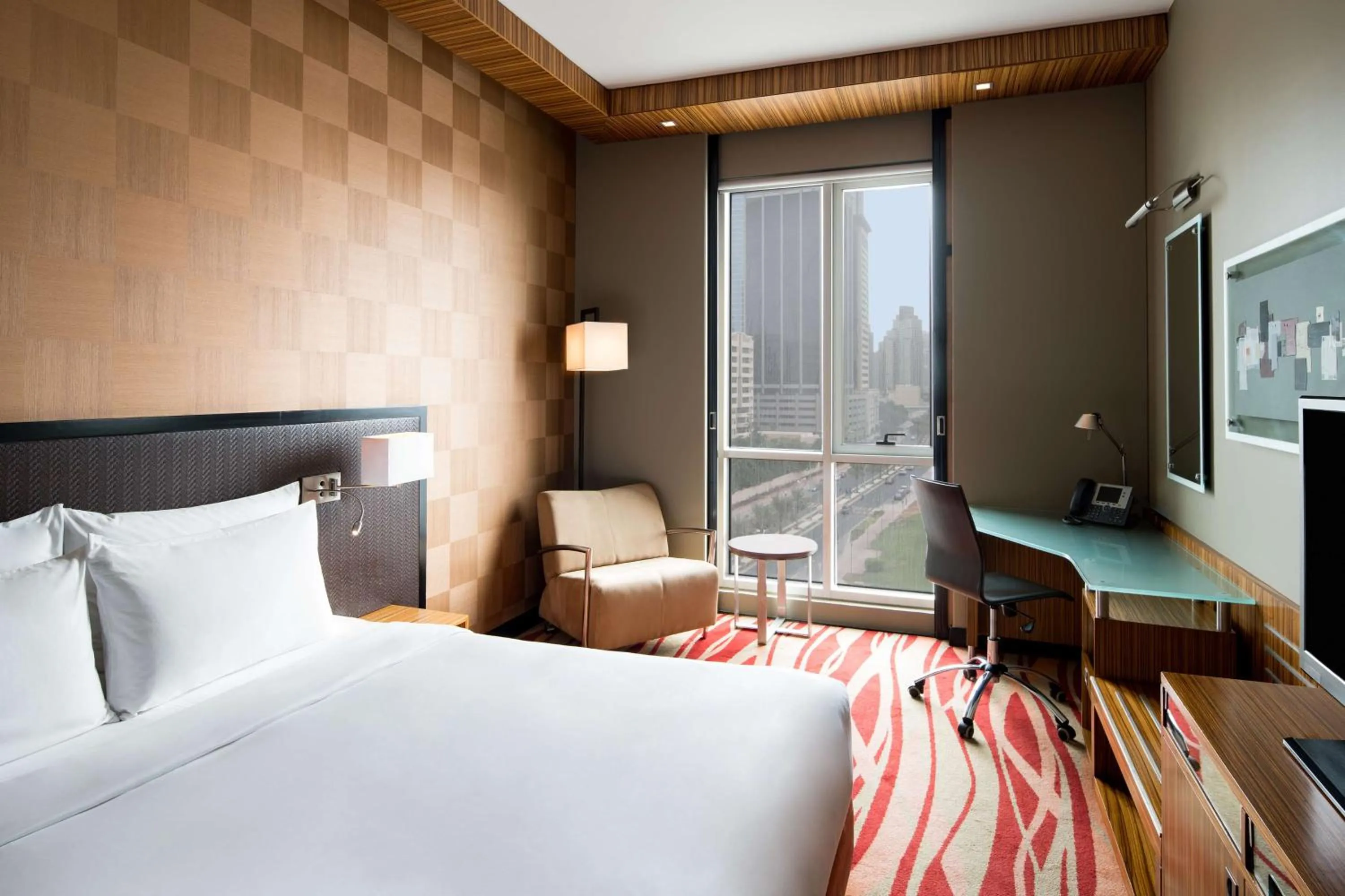 Photo of the whole room, Bed in Radisson Blu Hotel, Dubai Media City