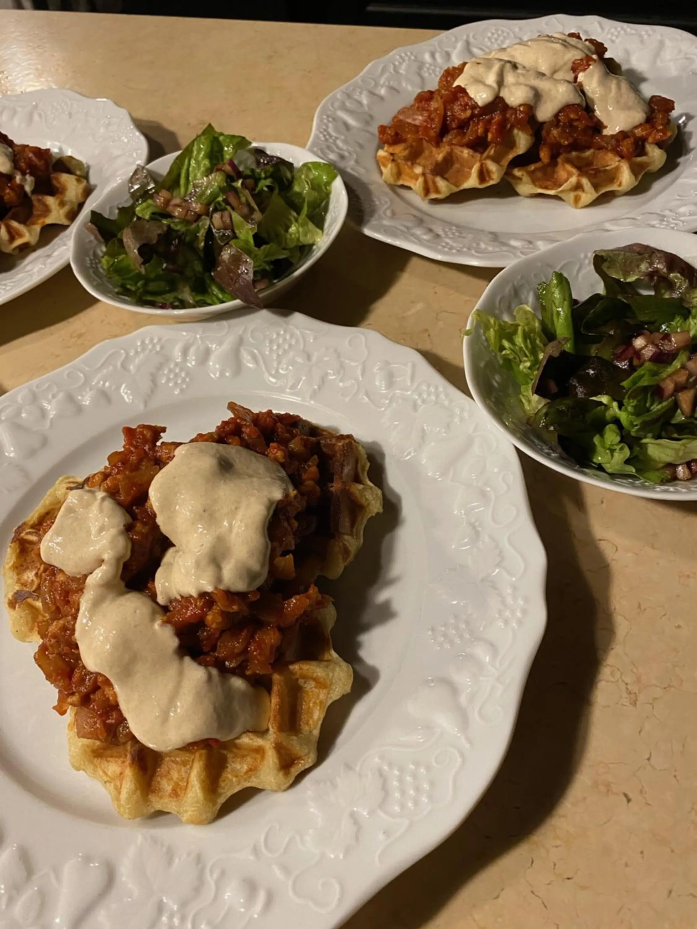 Food close-up in Le Château de Cambiaire