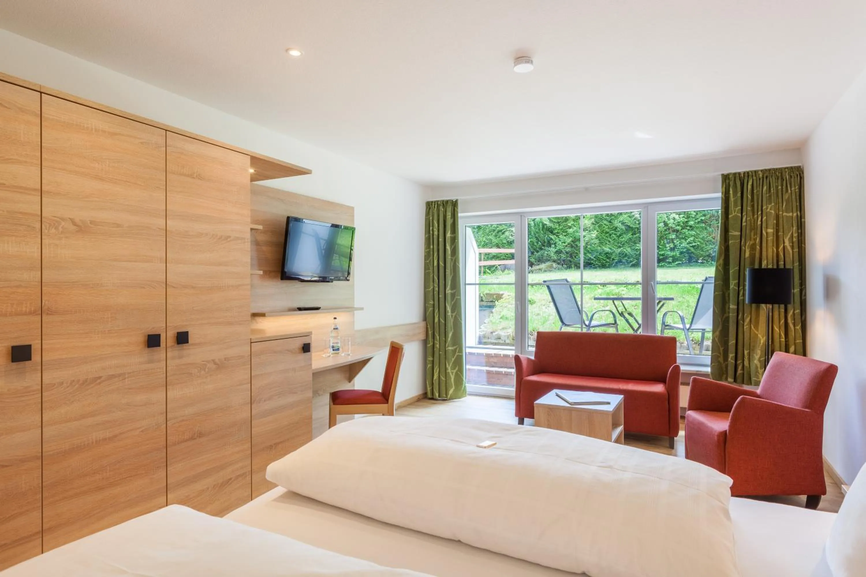 Bed in Ringhotel Nebelhornblick