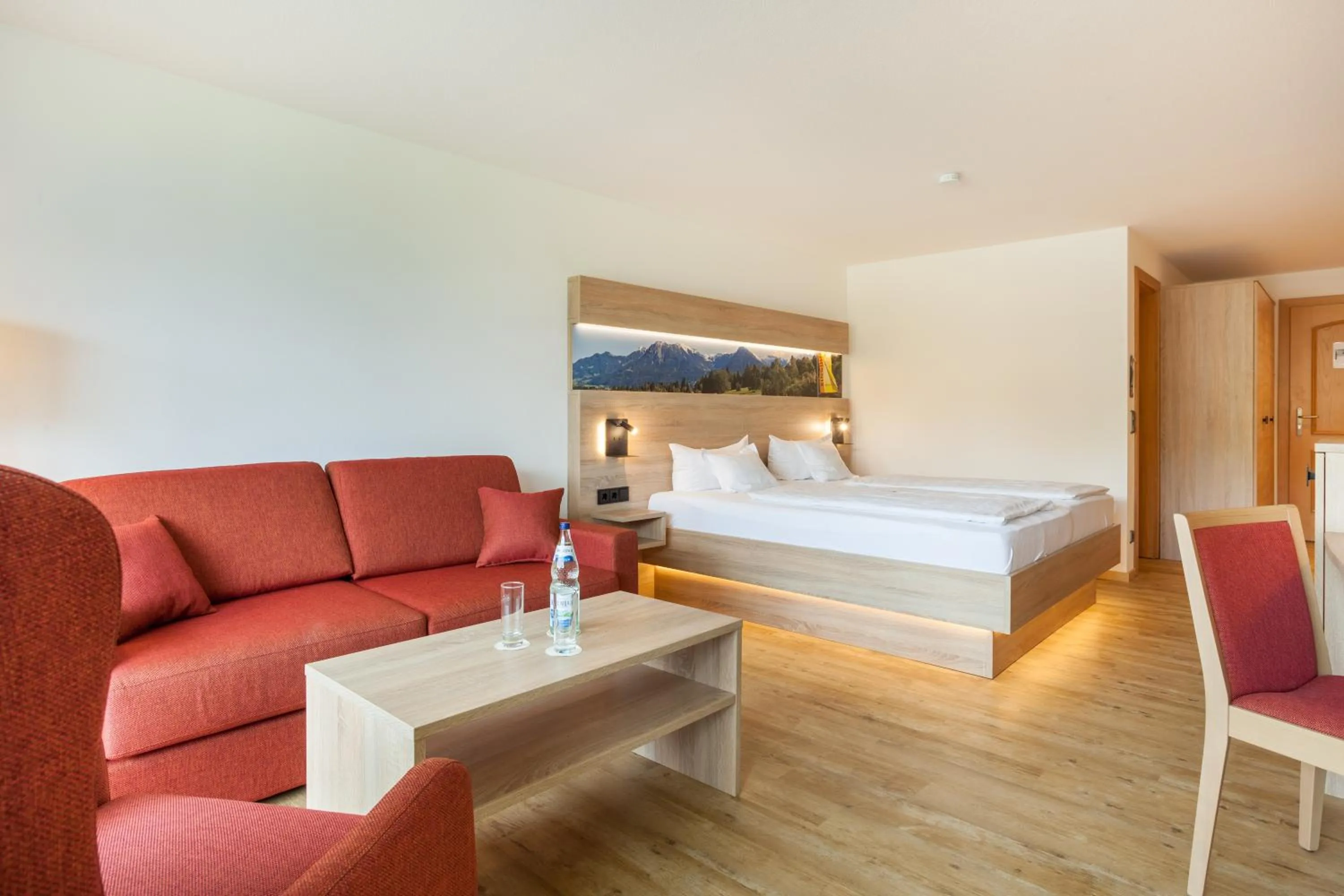 Bed in Ringhotel Nebelhornblick