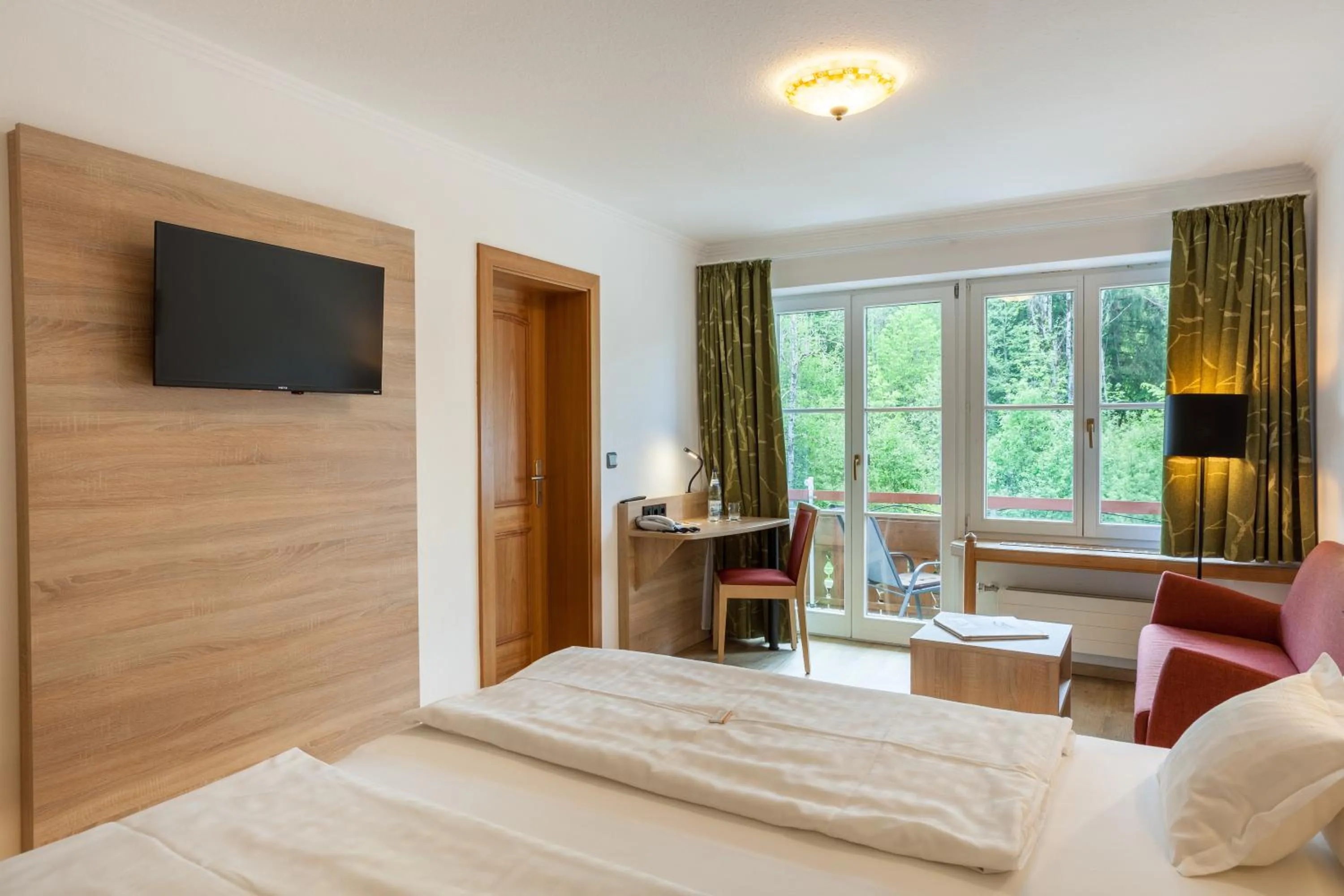 Bed in Ringhotel Nebelhornblick