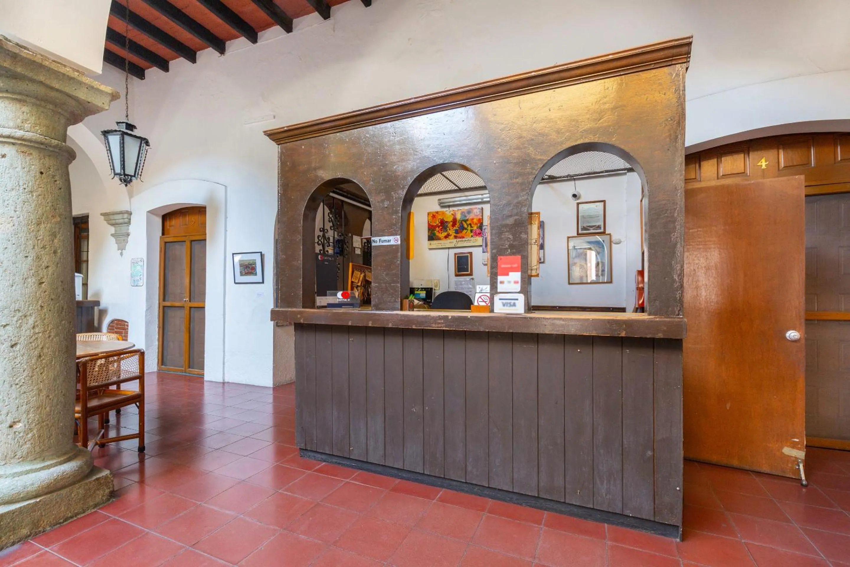 Lobby or reception in Capital O Posada La Casa De La Tia, Oaxaca