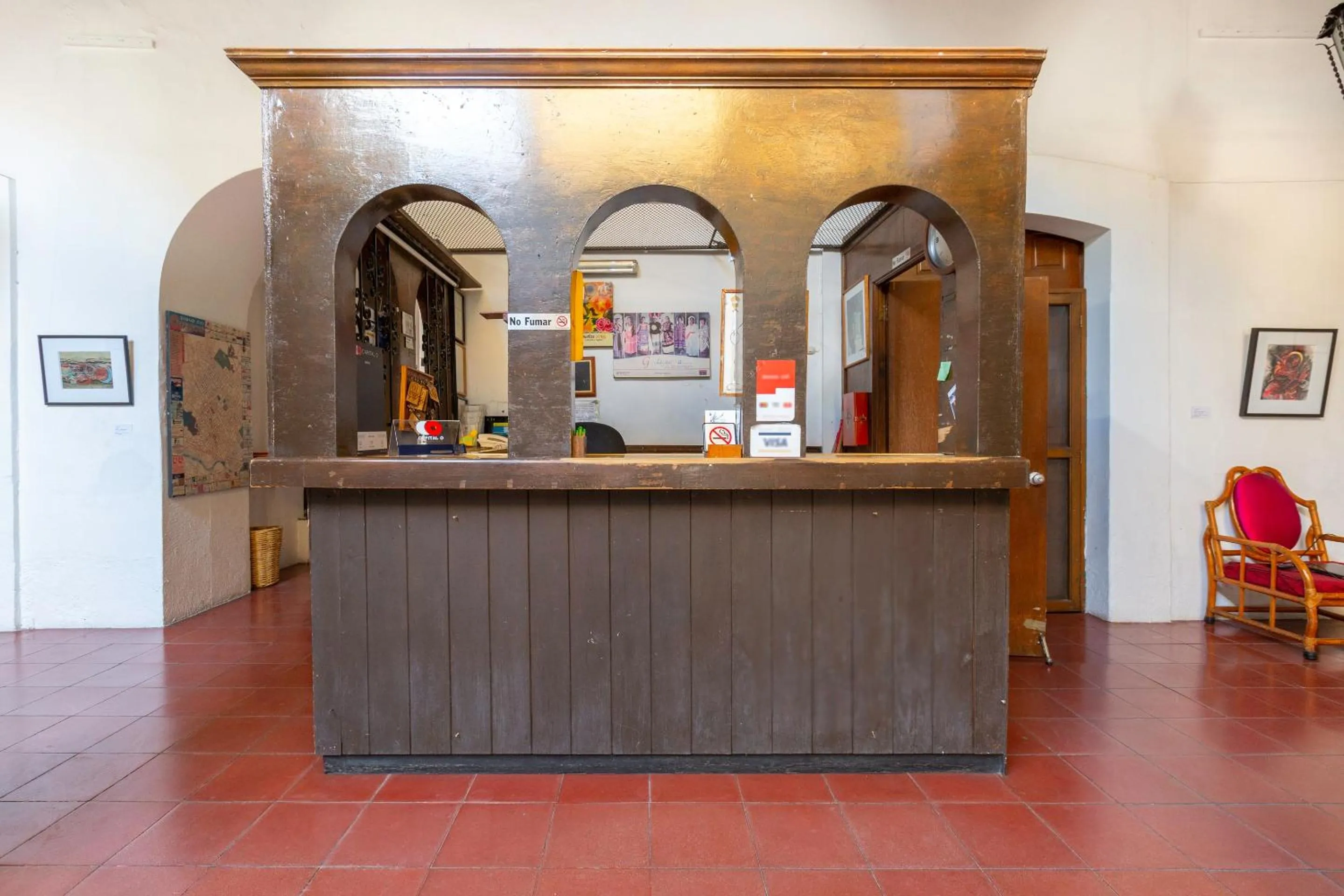 Lobby or reception in Capital O Posada La Casa De La Tia, Oaxaca