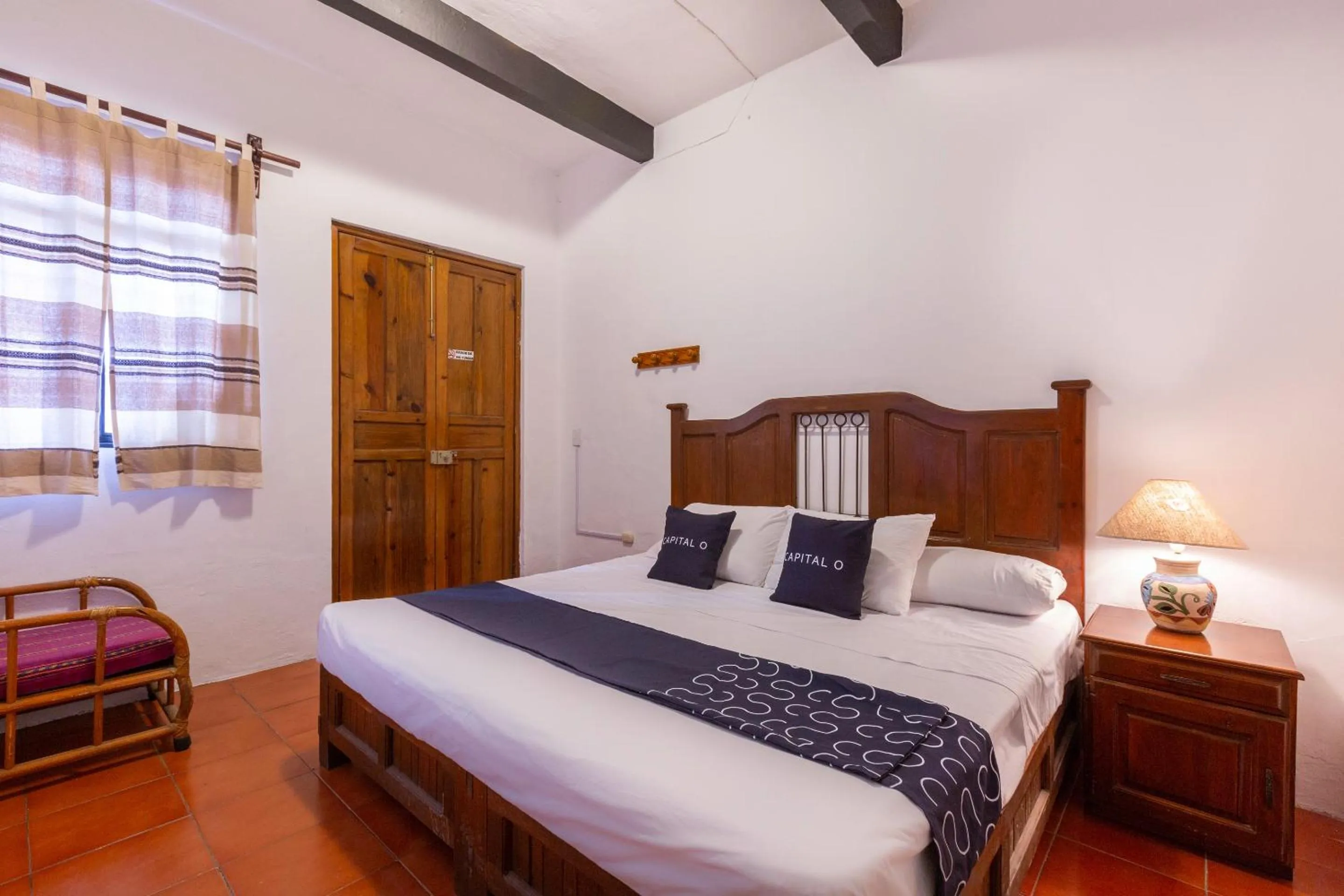 Bedroom in Capital O Posada La Casa De La Tia, Oaxaca