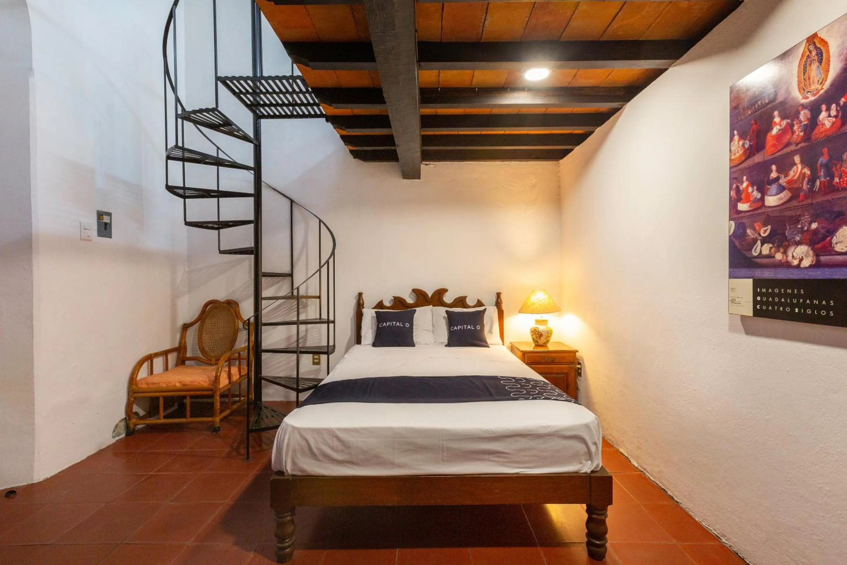 Bedroom in Capital O Posada La Casa De La Tia, Oaxaca