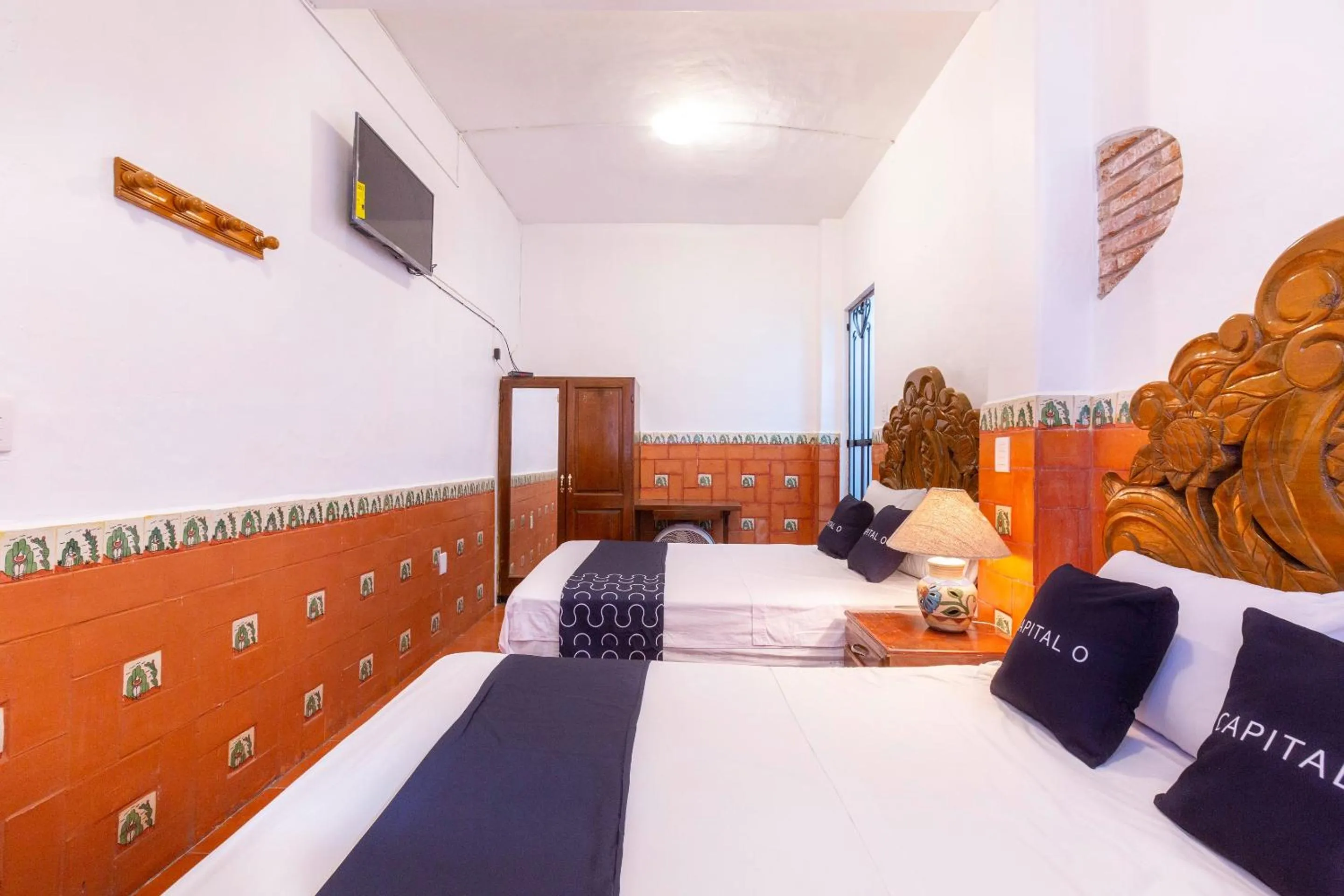 Bedroom in Capital O Posada La Casa De La Tia, Oaxaca