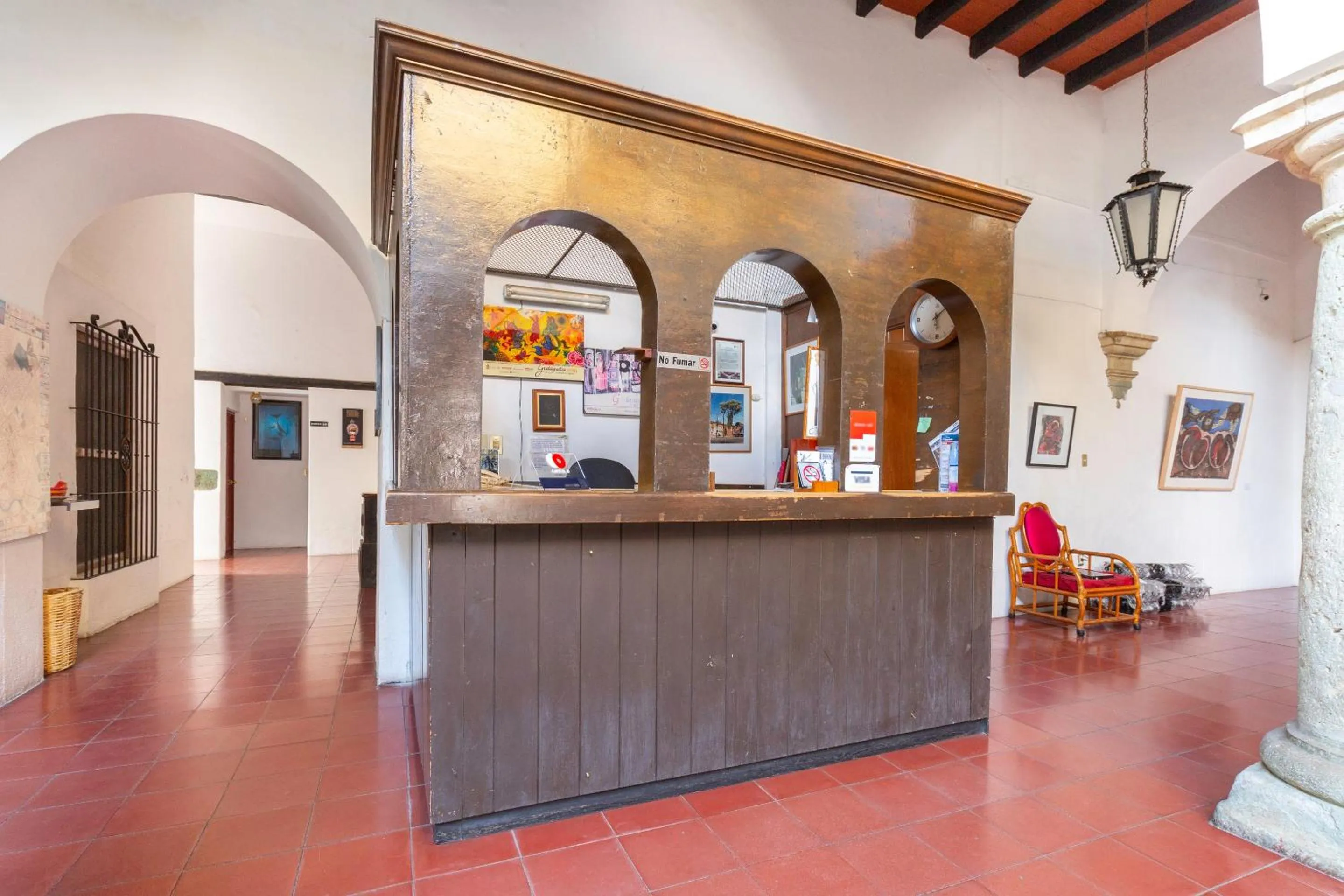 Lobby or reception in Capital O Posada La Casa De La Tia, Oaxaca