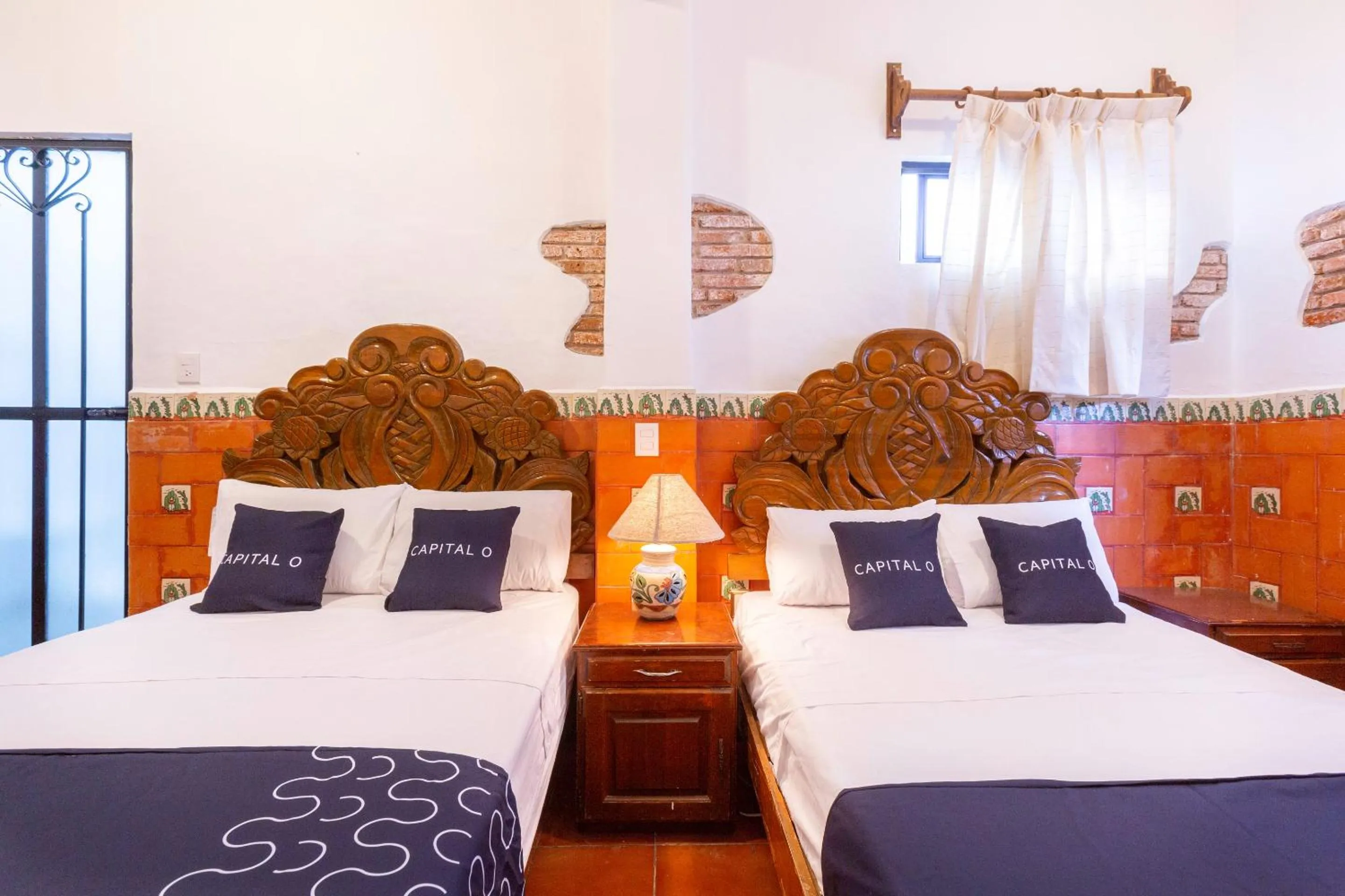 Bedroom in Capital O Posada La Casa De La Tia, Oaxaca