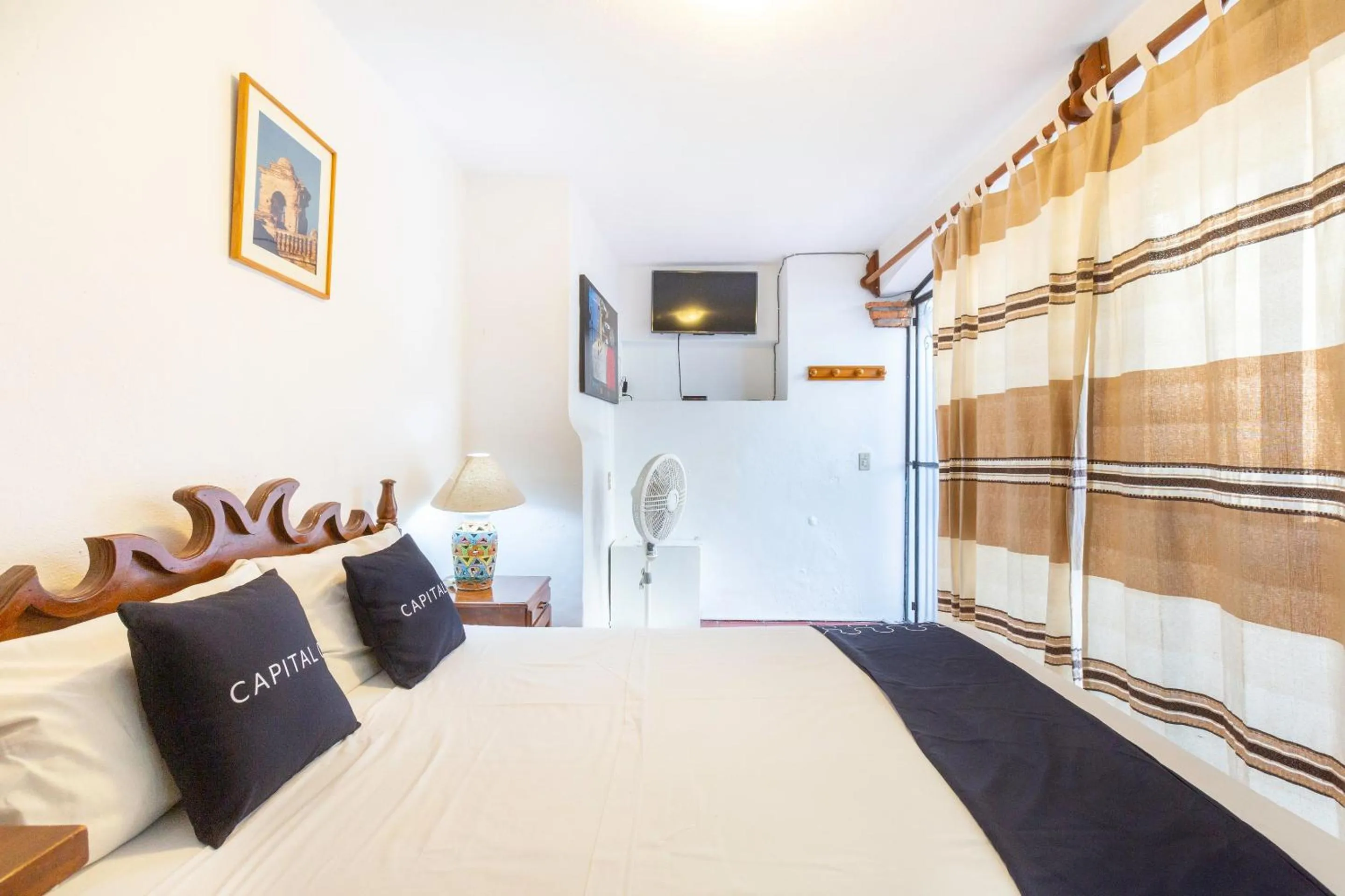 Bedroom in Capital O Posada La Casa De La Tia, Oaxaca