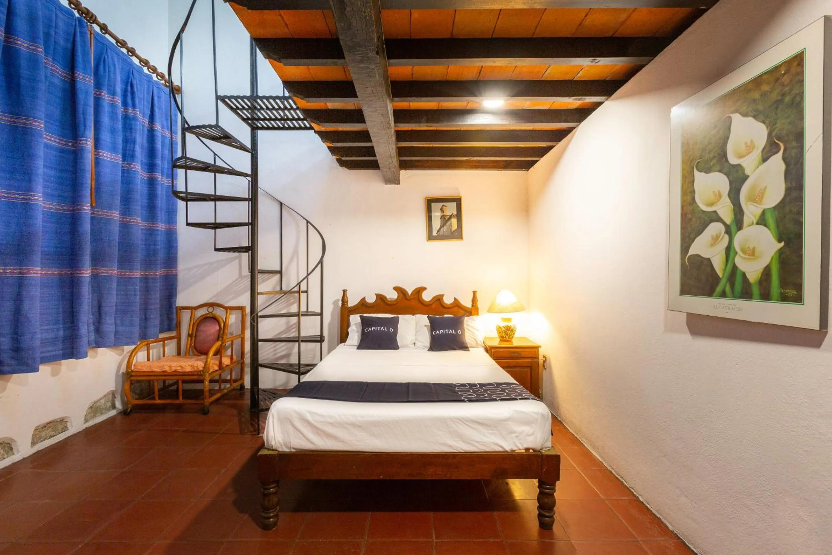 Bedroom in Capital O Posada La Casa De La Tia, Oaxaca