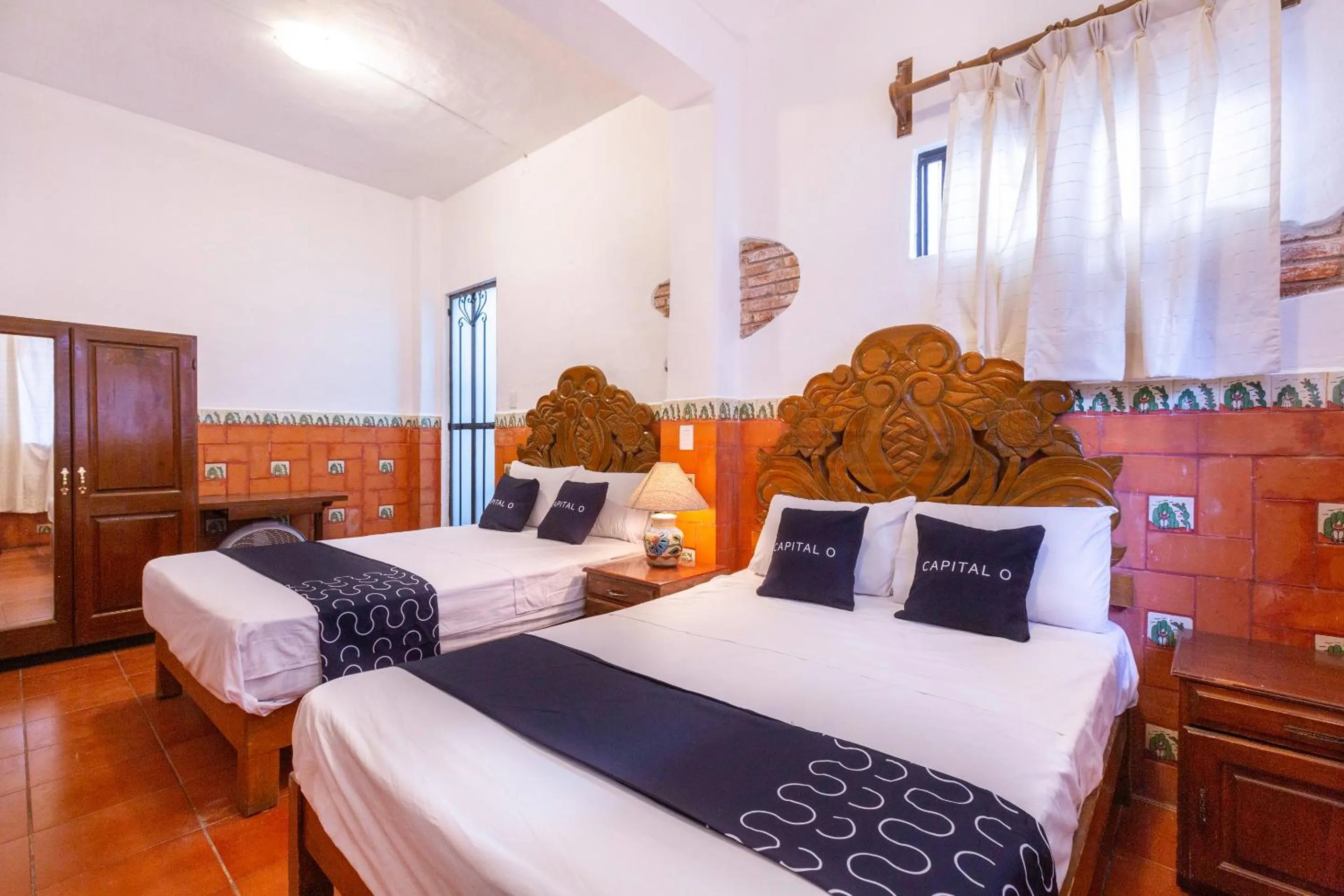 Bedroom in Capital O Posada La Casa De La Tia, Oaxaca