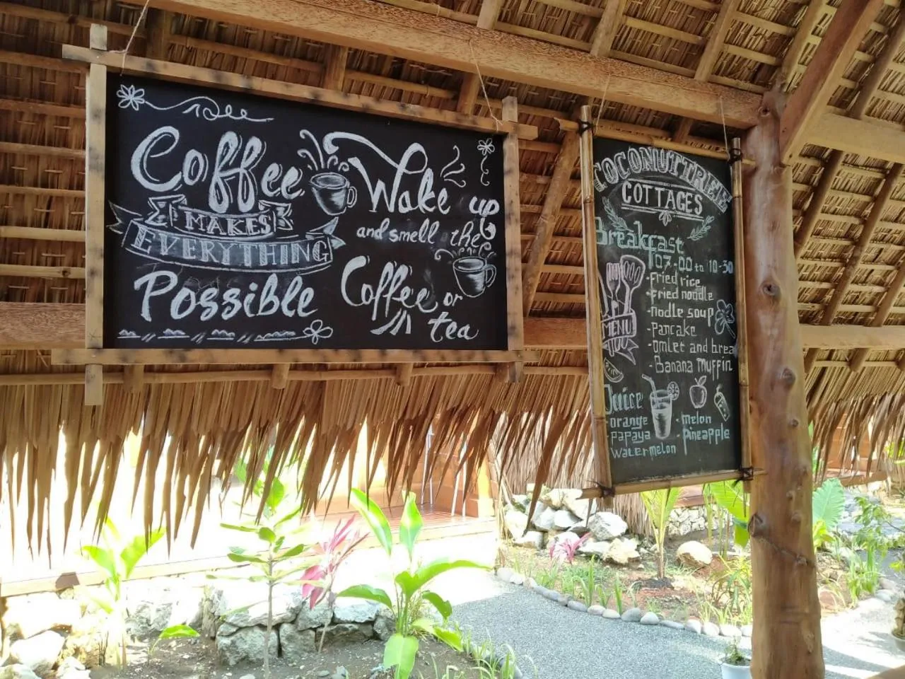 Restaurant/places to eat in Coconut Tree Cottages