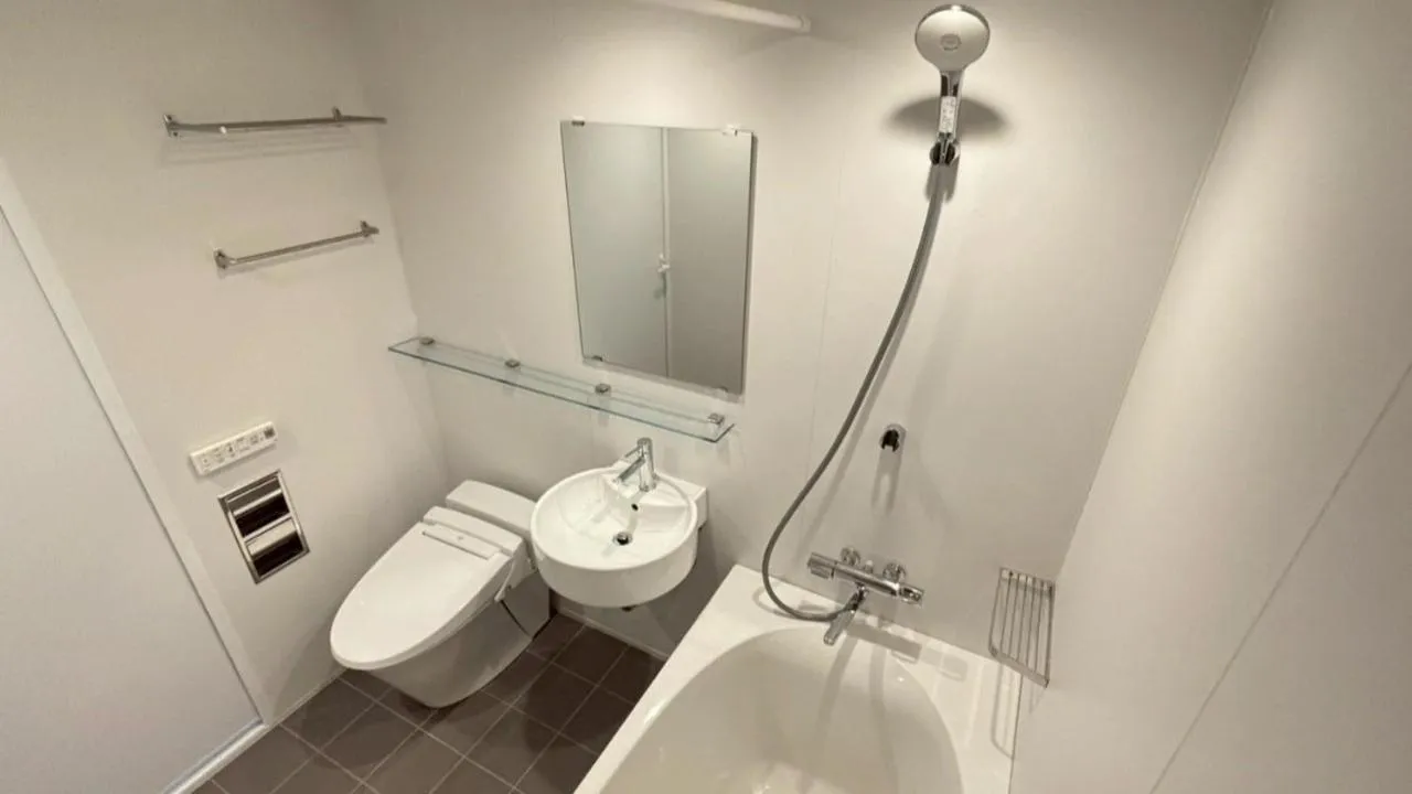 Bathroom in Hotel Shionnoumi