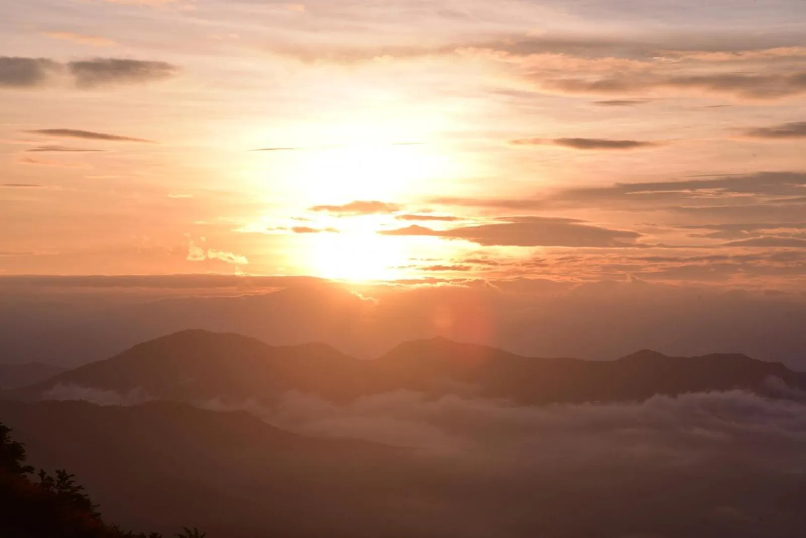 Sunset in CHILLAX Resorts Palakkayam THATTU
