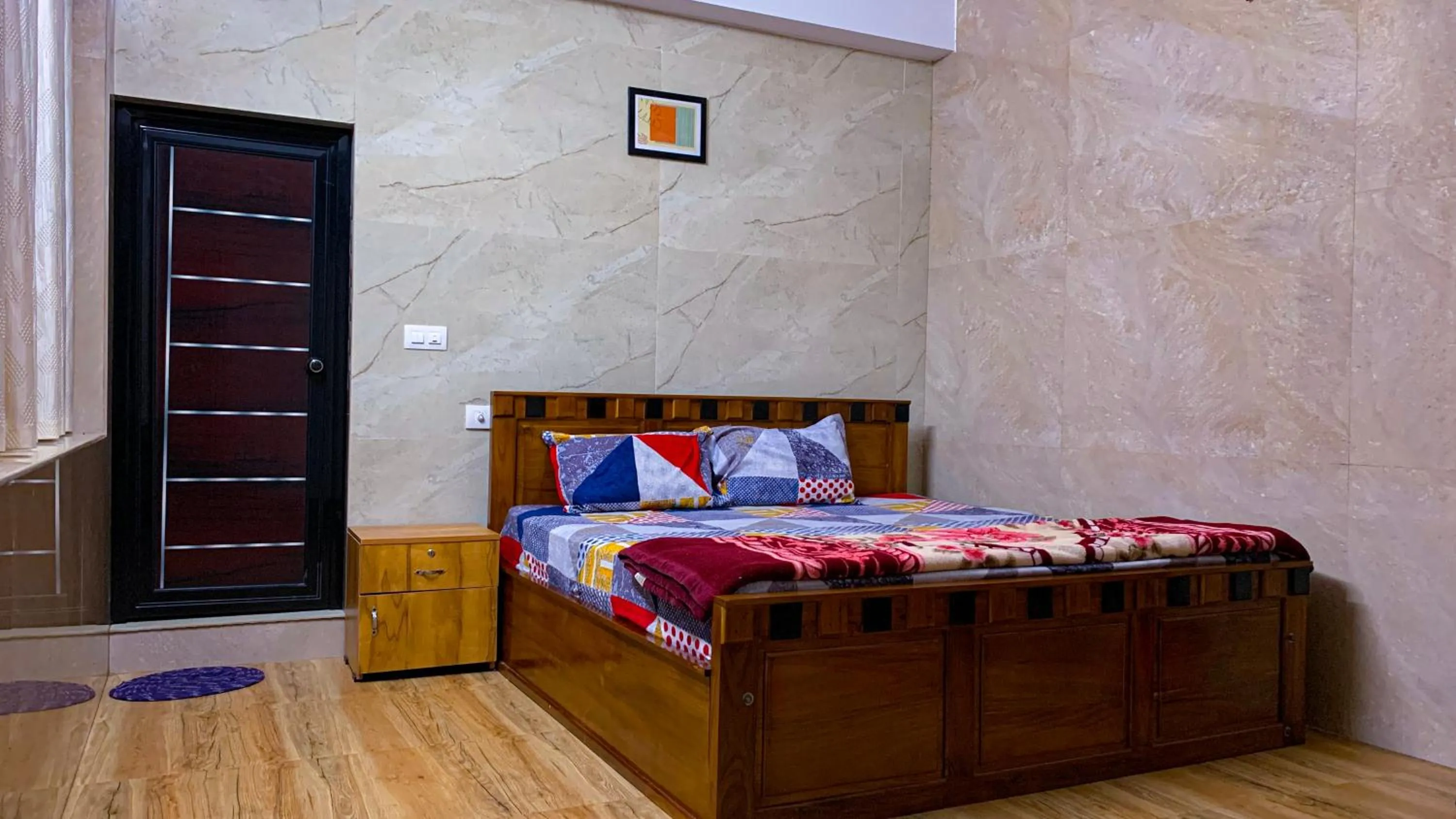 Bed in CHILLAX Resorts Palakkayam THATTU