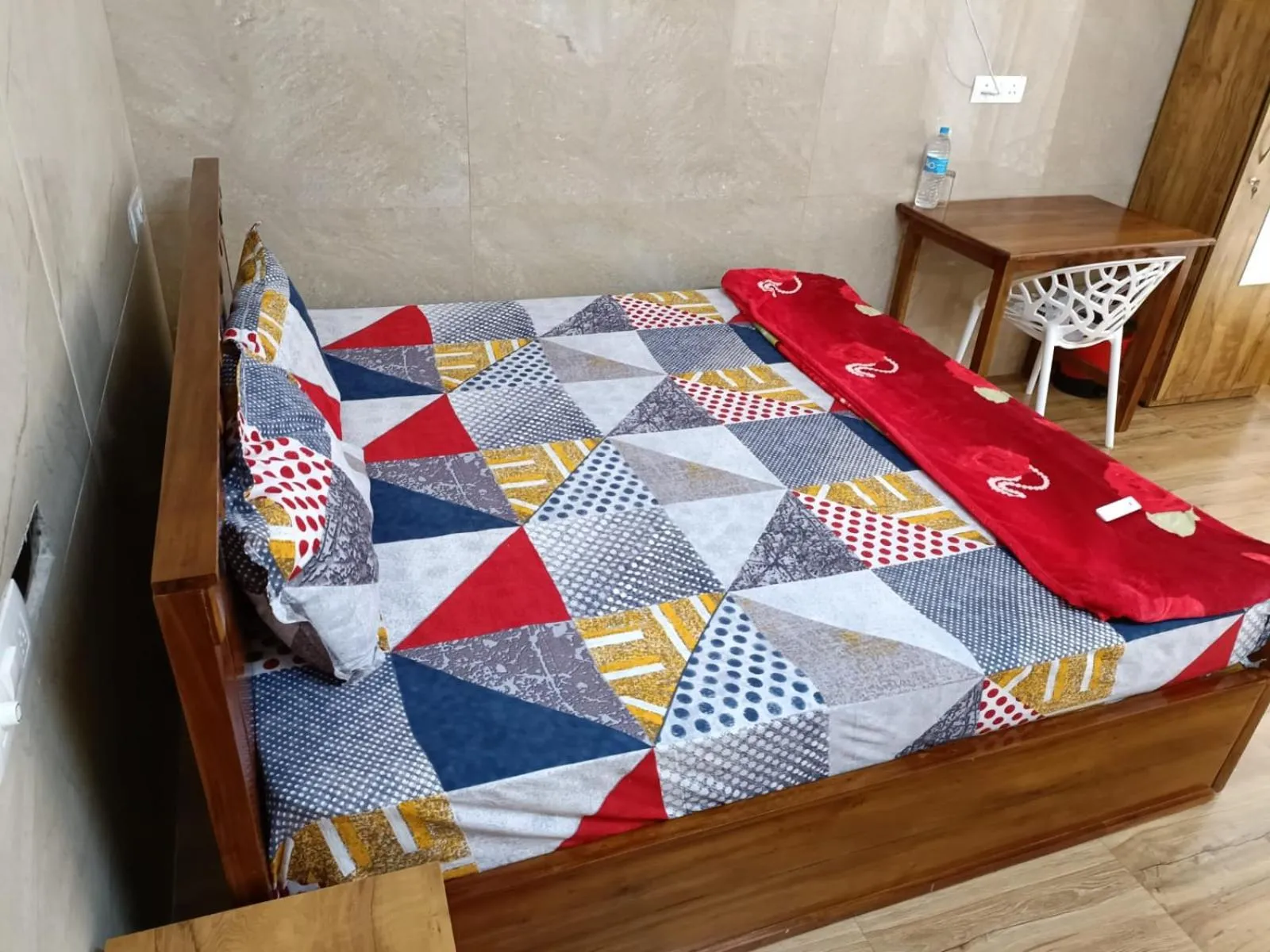 Bed in CHILLAX Resorts Palakkayam THATTU