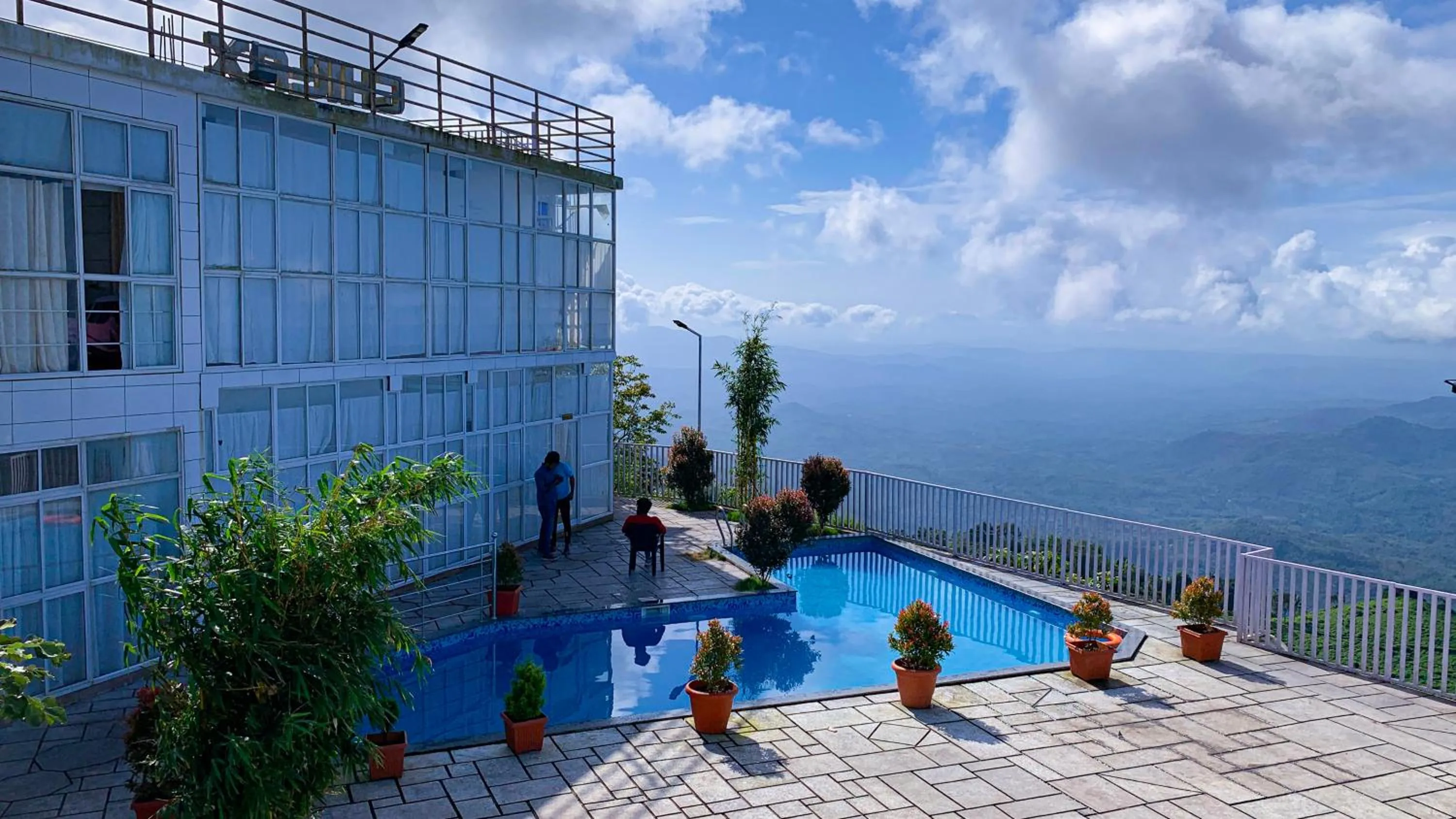 Pool view in CHILLAX Resorts Palakkayam THATTU