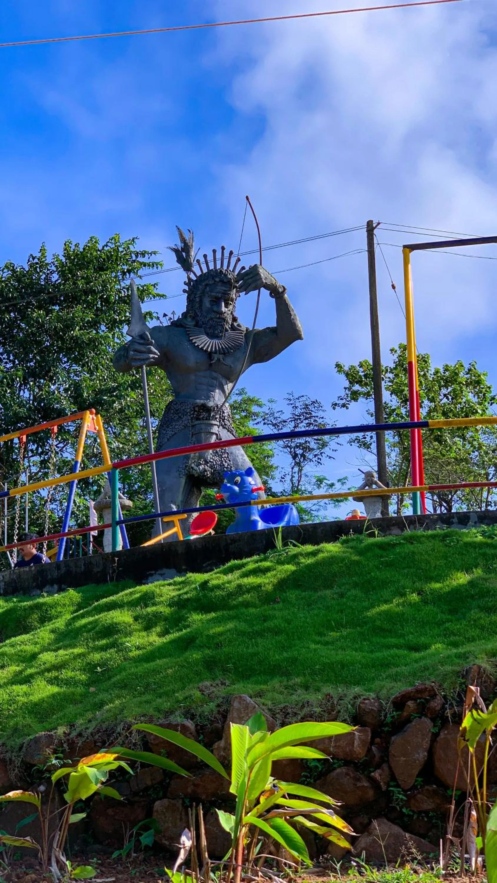 Children play ground in CHILLAX Resorts Palakkayam THATTU