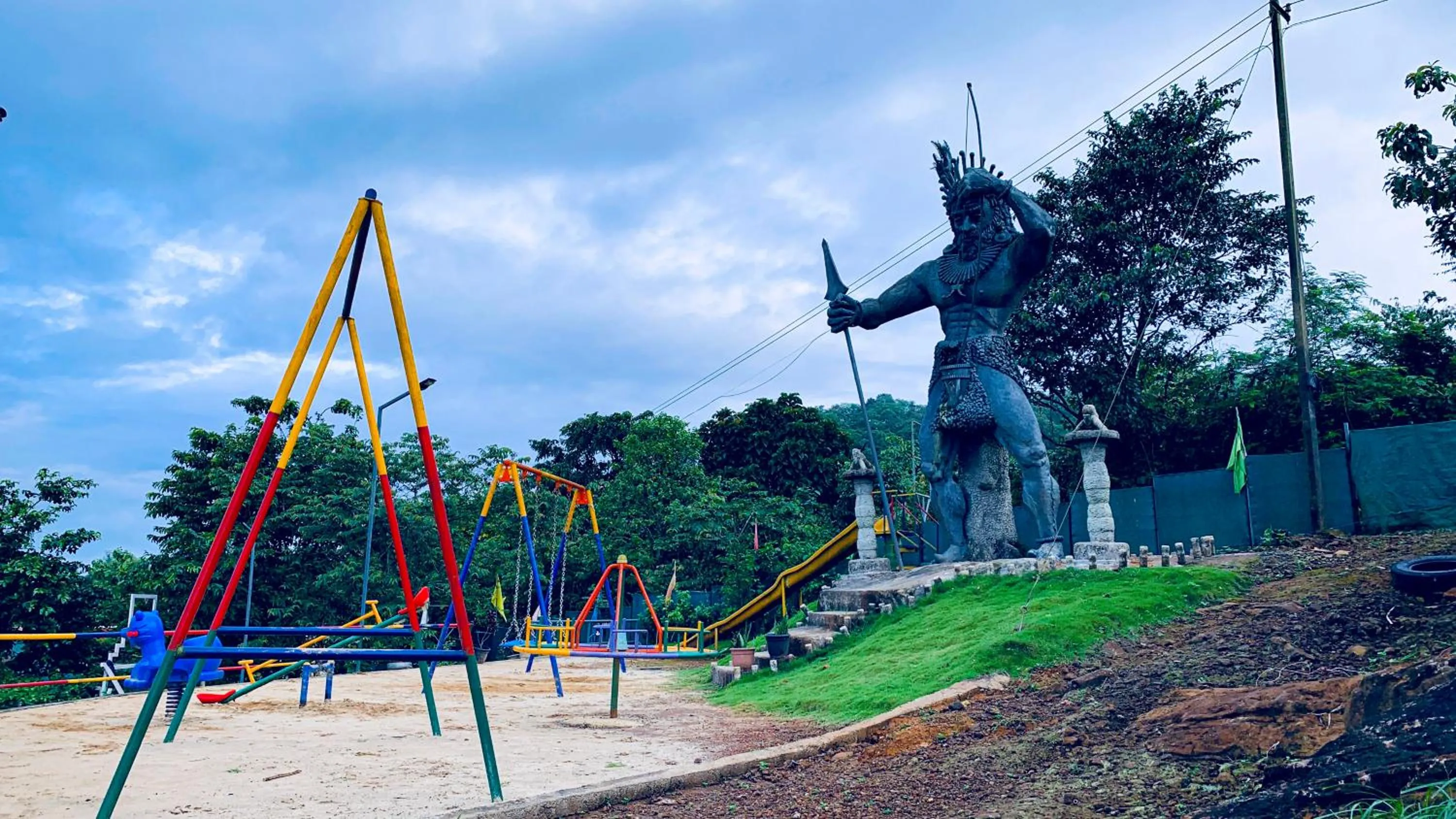 Evening entertainment in CHILLAX Resorts Palakkayam THATTU