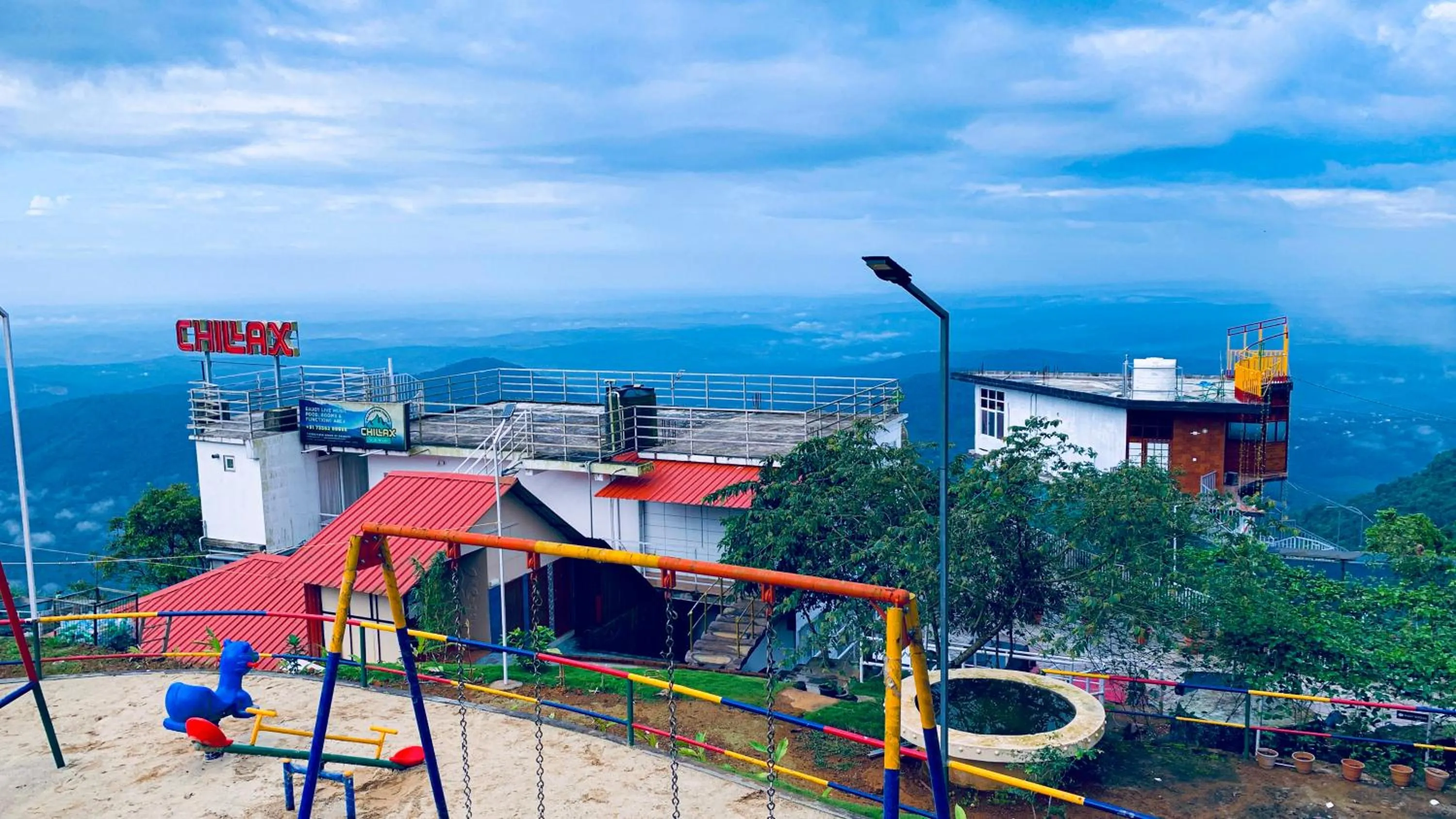 Children play ground in CHILLAX Resorts Palakkayam THATTU
