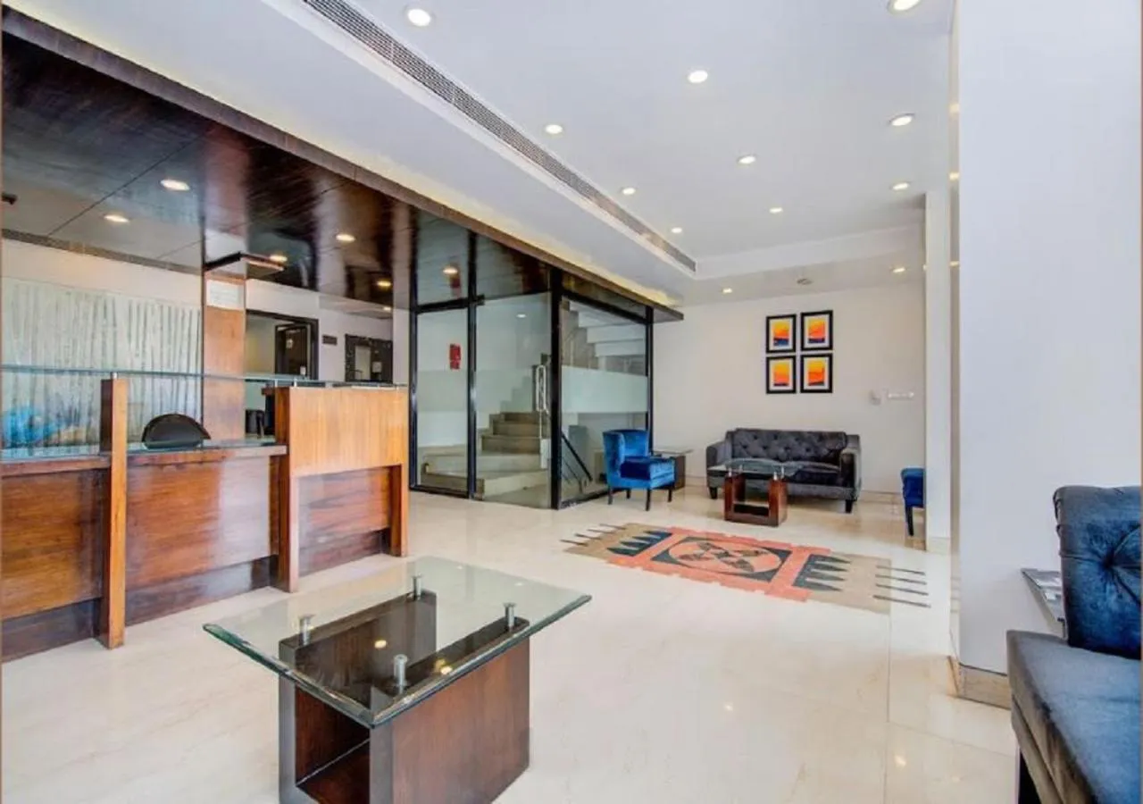 Lobby or reception in Hotel Rockland Panchsheel Enclave