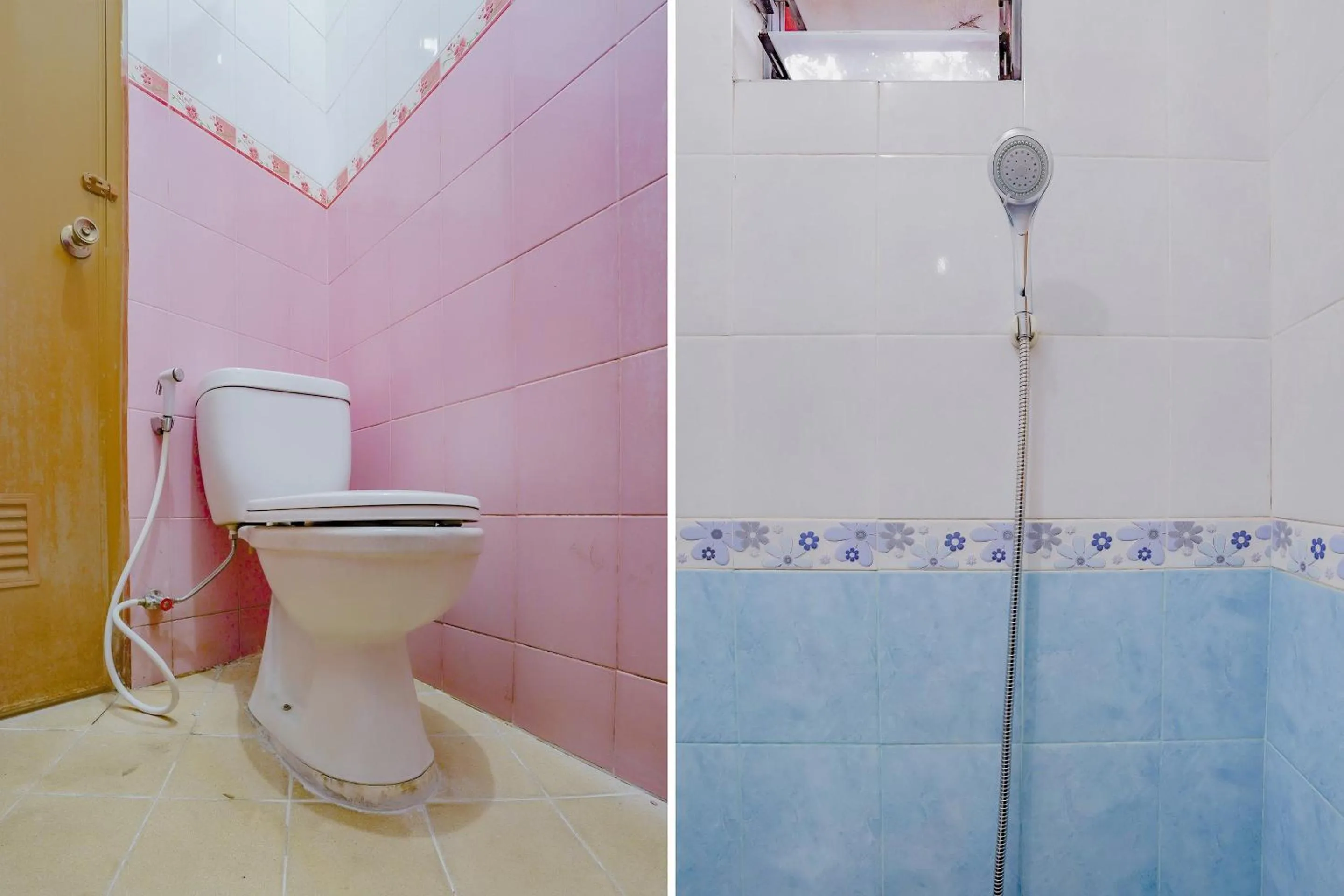 Bathroom in OYO Life 90035 Merci Club