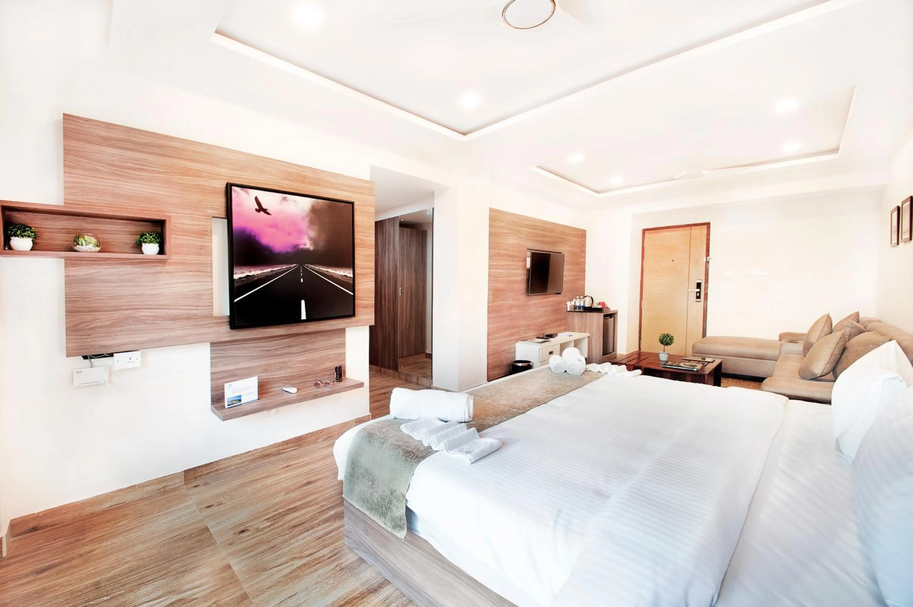 Photo of the whole room, Bed in ABM Boutique Hotel