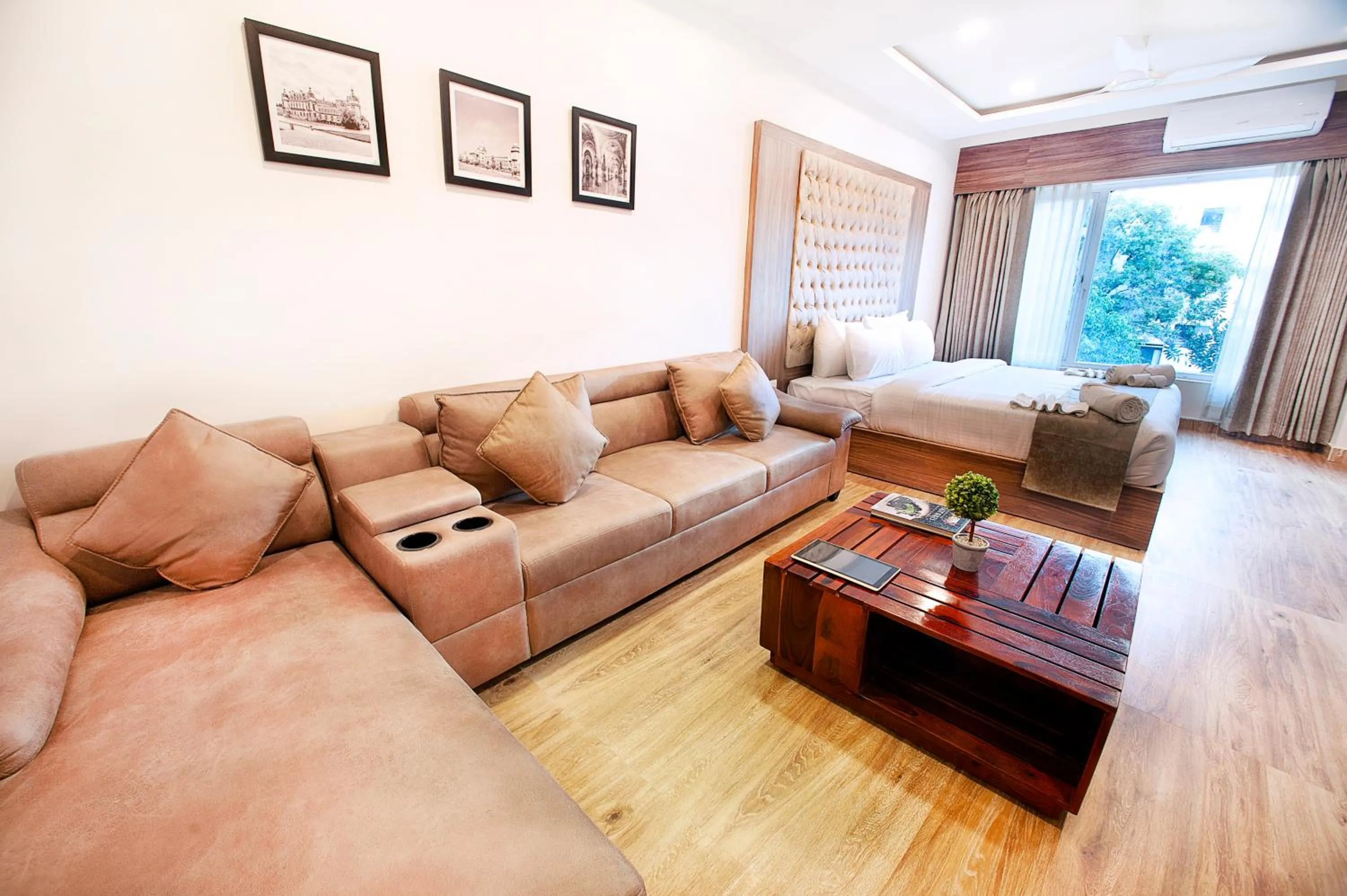 Living room in ABM Boutique Hotel