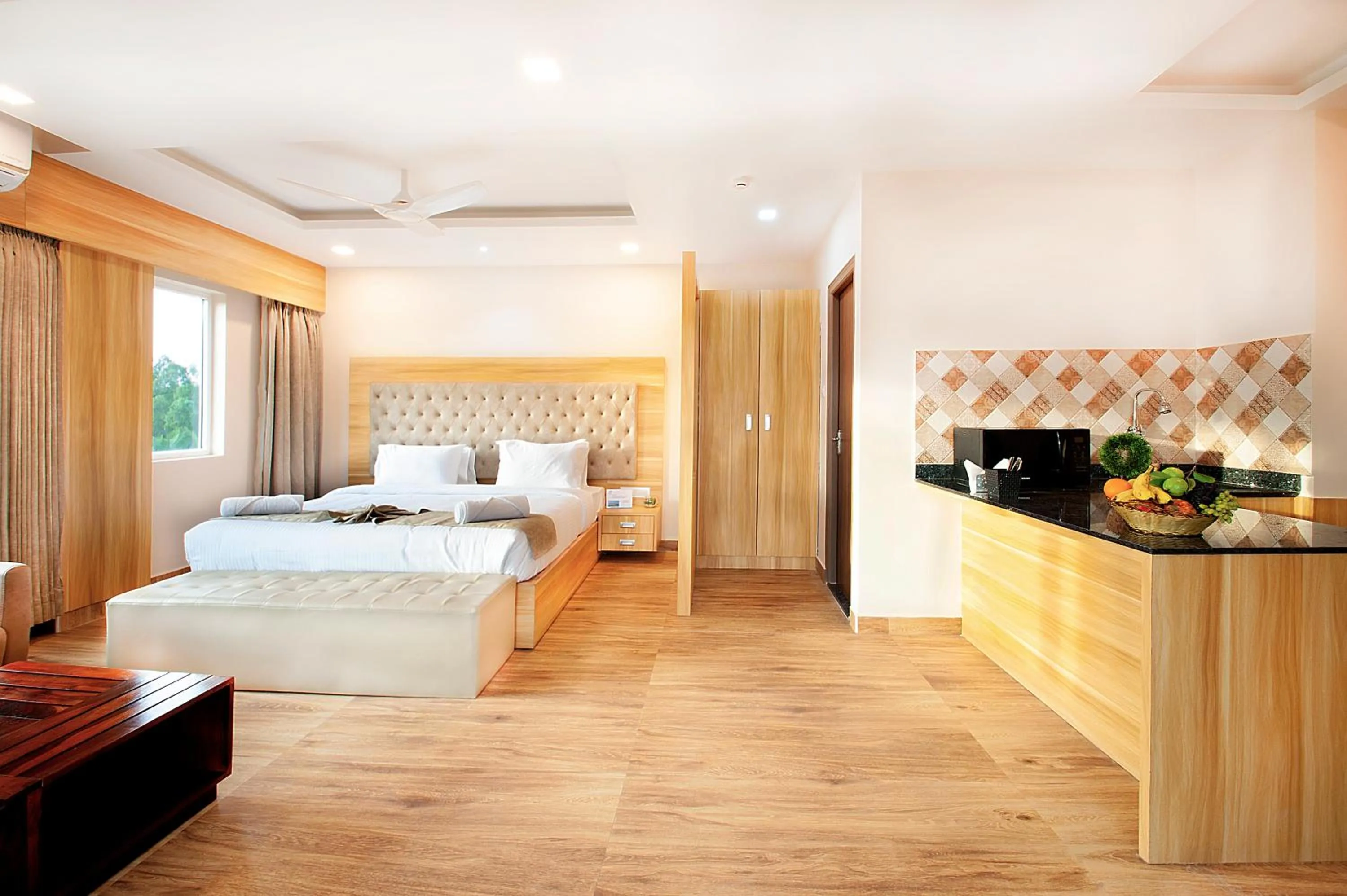 Bed in ABM Boutique Hotel