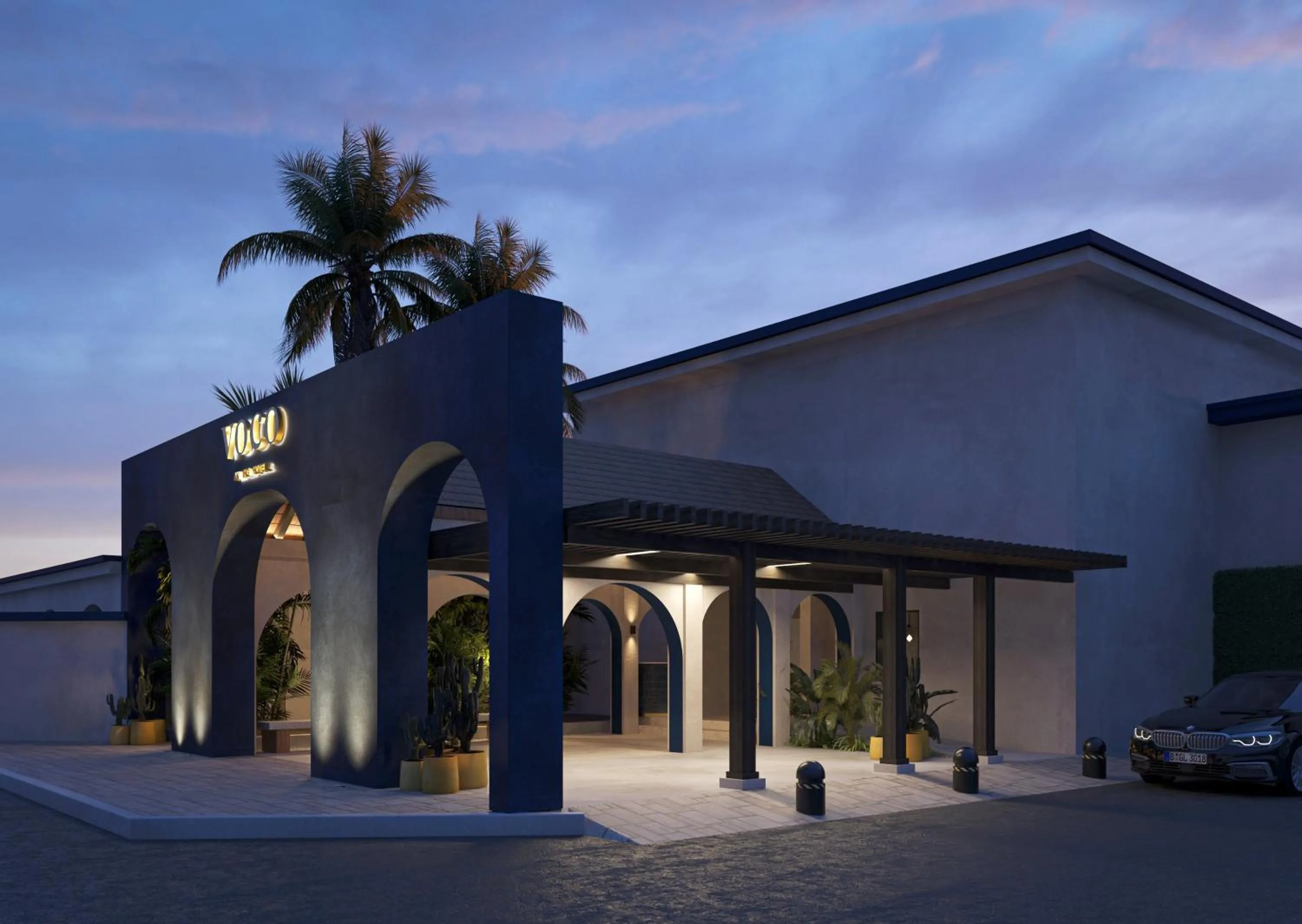 Property building in voco Surfside Aruba by IHG