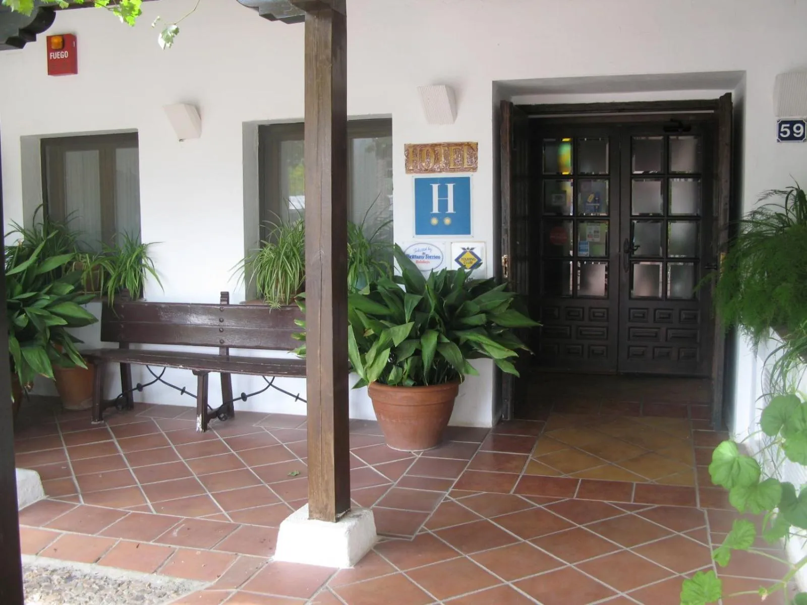 Lobby or reception in Hotel El Puerto