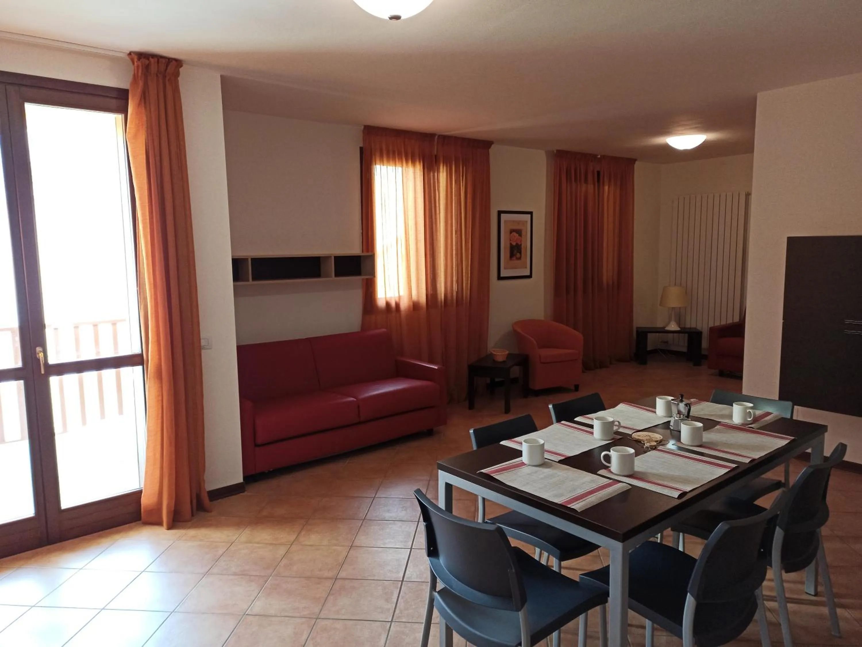 Dining area in Residence le Polle