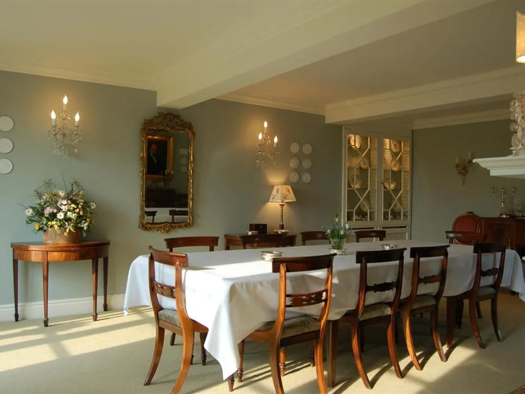 Dining area in Manor Farm Egerton