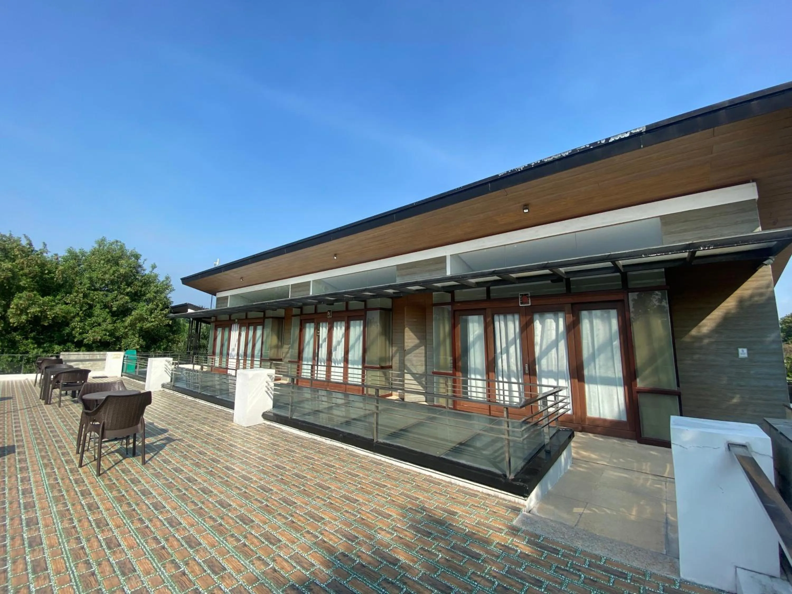 Property building in Floating Sanctuary Resort powered by Cocotel