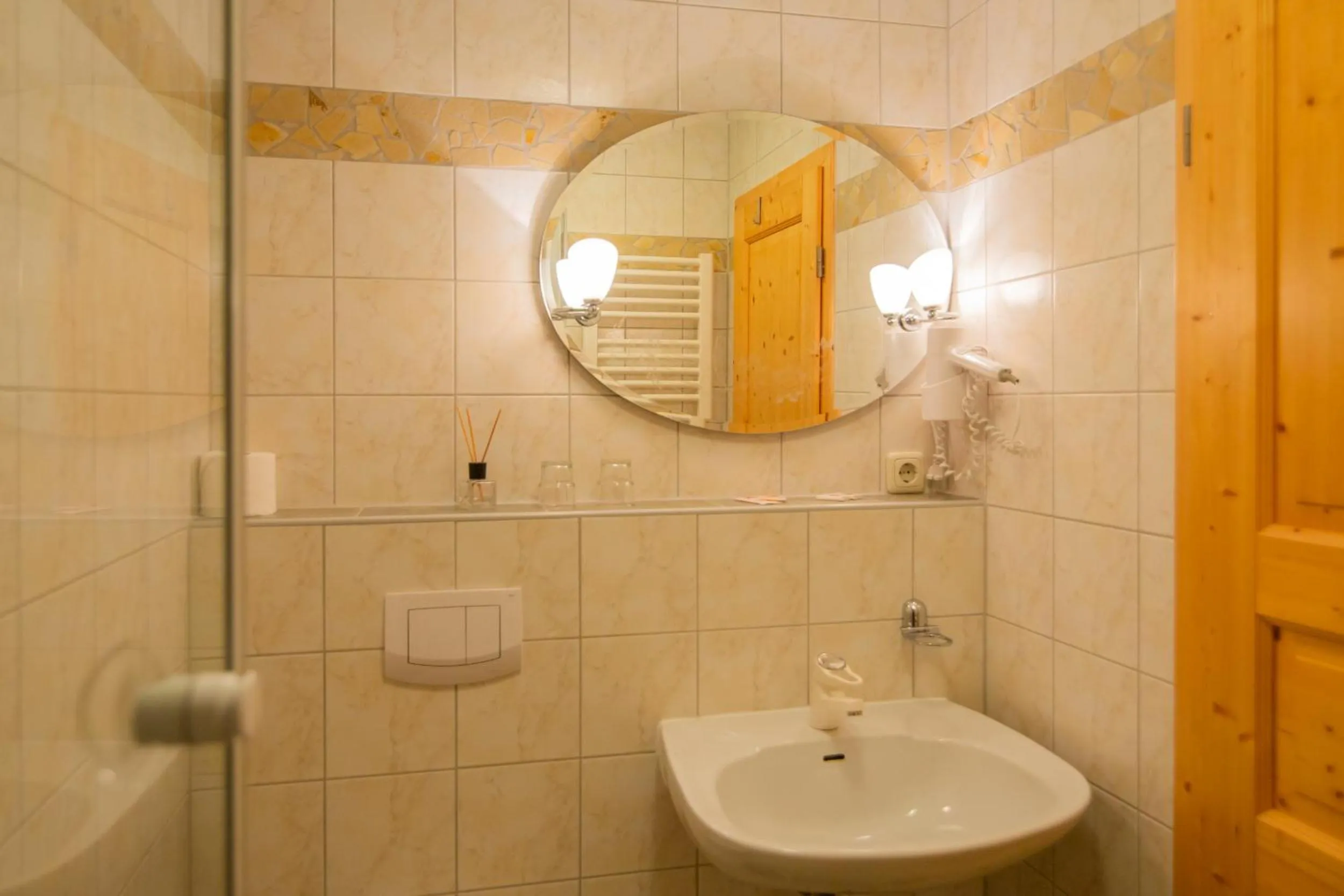 Bathroom in Gasthof Ungerberg