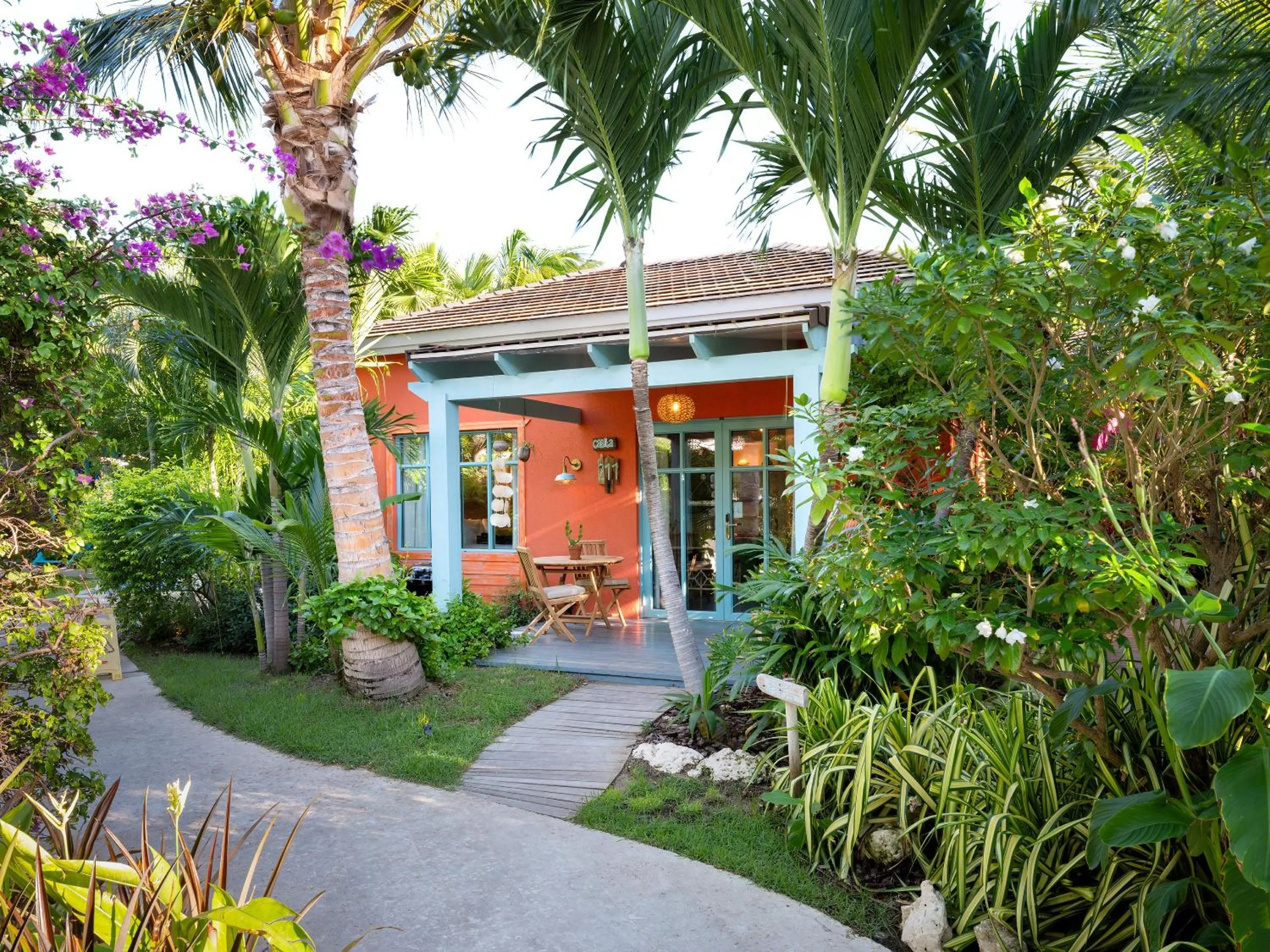 Patio in Boardwalk Boutique Hotel Aruba - Adults Only
