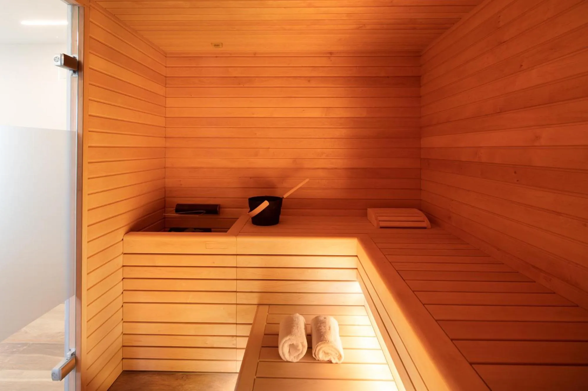 Sauna in Nodo Hotel