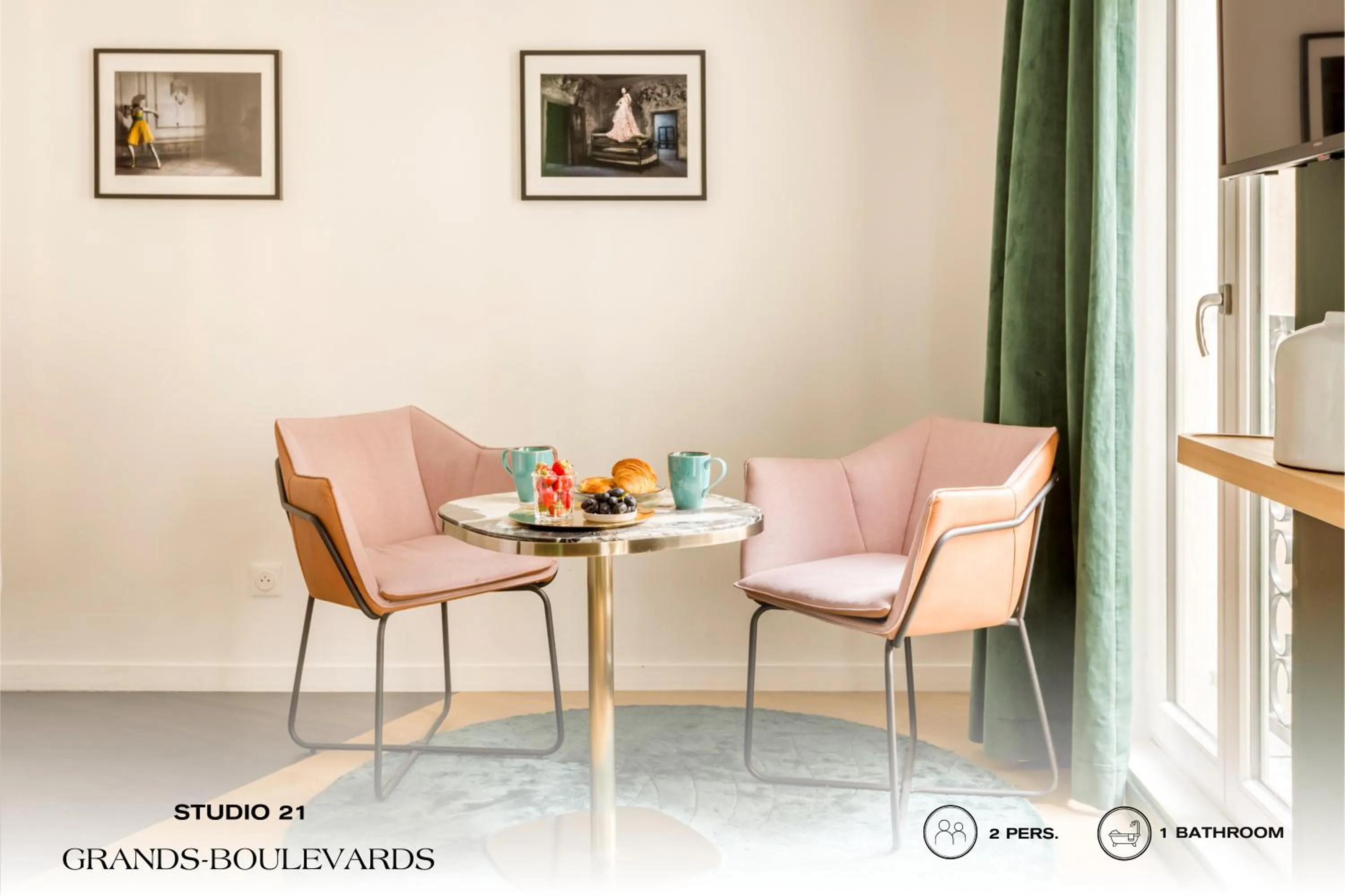 Dining area in Beauquartier - Grands Boulevards