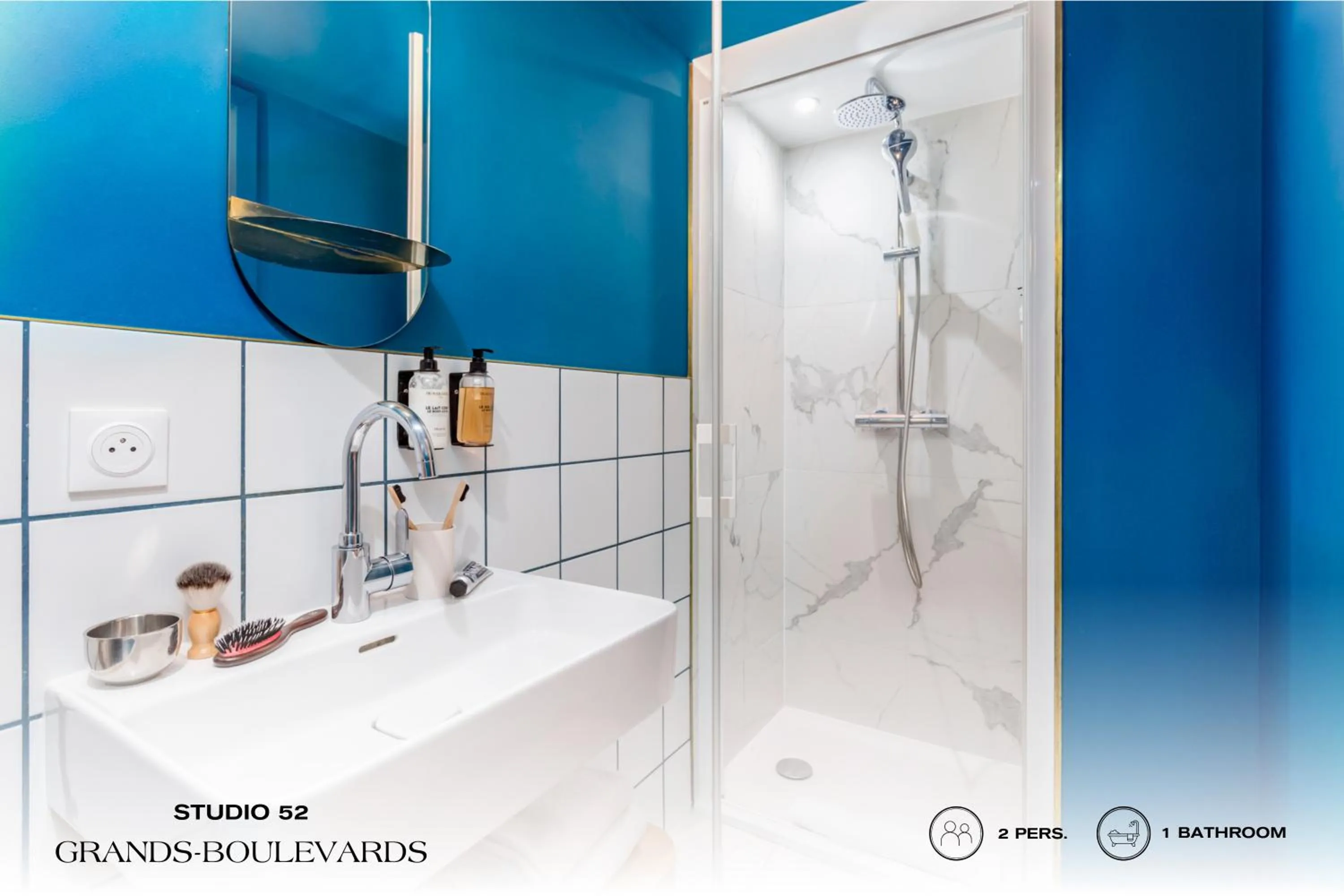 Shower in Beauquartier - Grands Boulevards