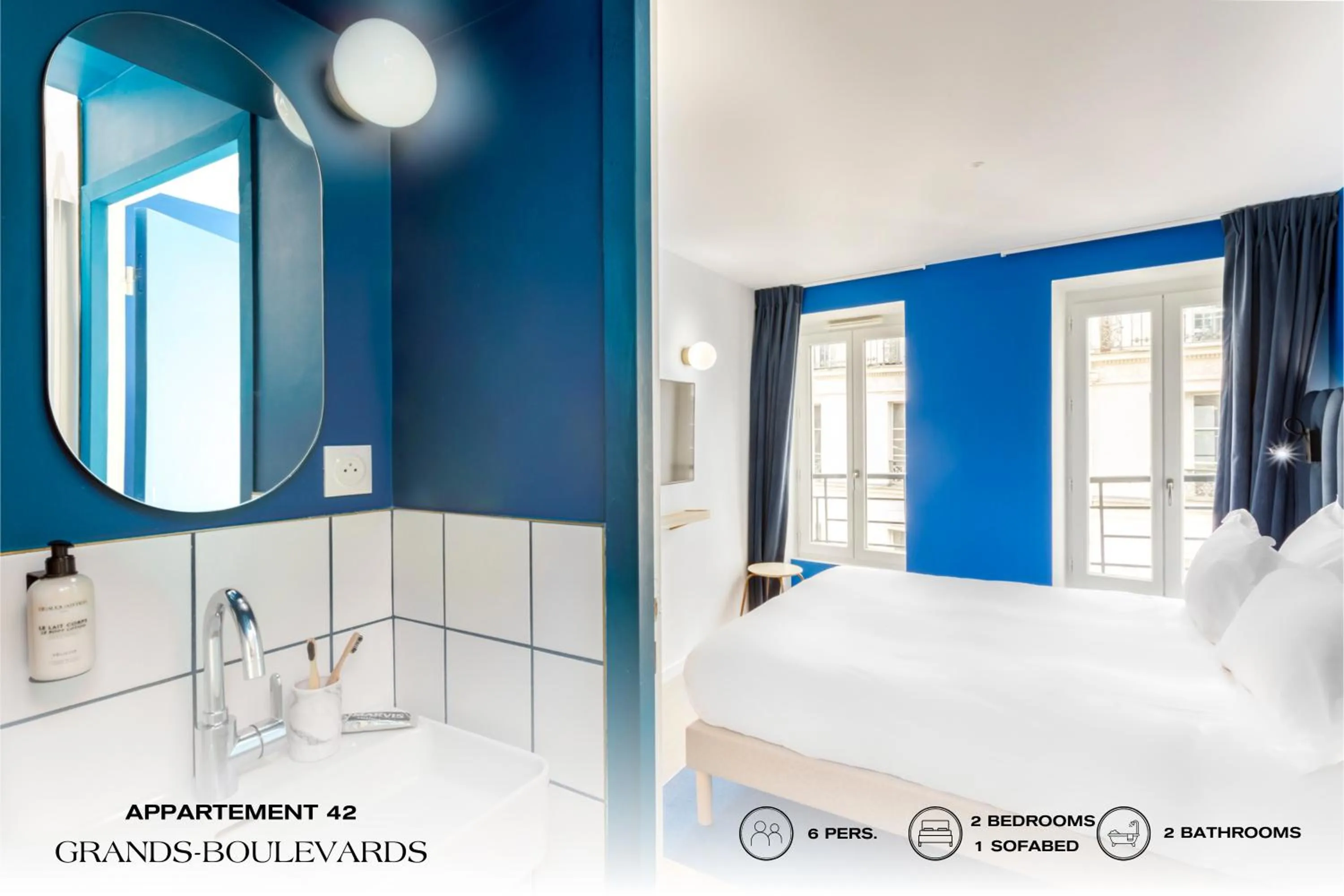 Bed in Beauquartier - Grands Boulevards