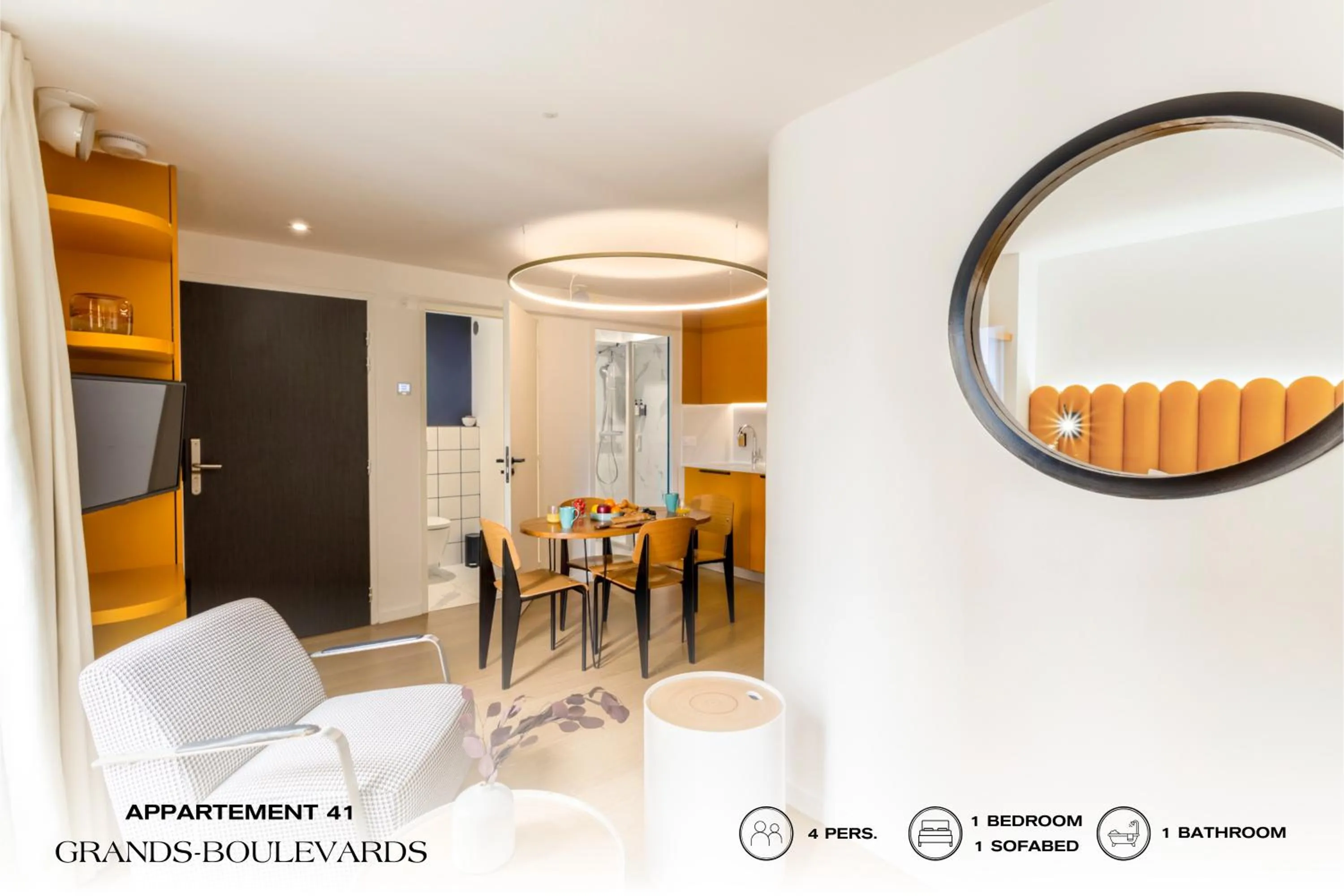 Kitchen or kitchenette in Beauquartier - Grands Boulevards