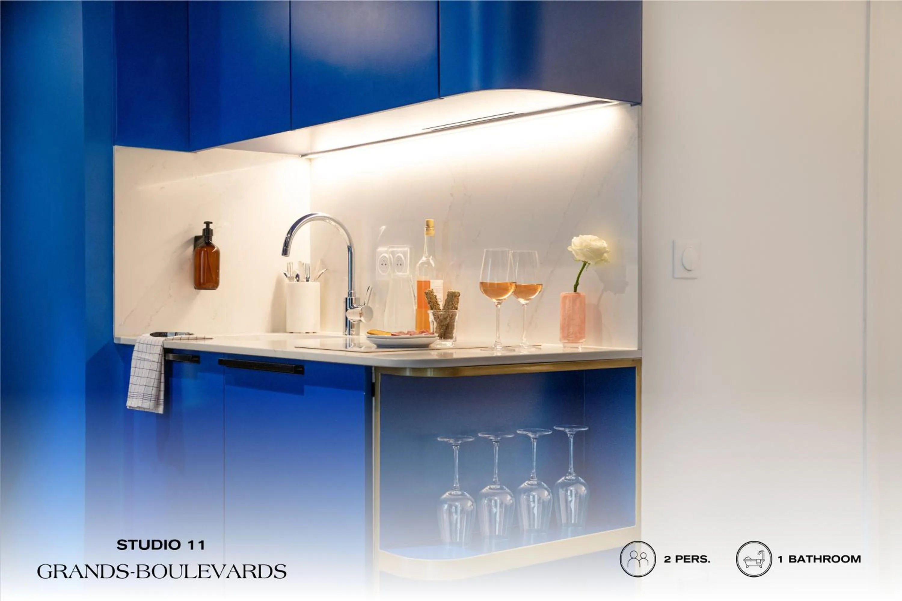 Kitchen or kitchenette in Beauquartier - Grands Boulevards