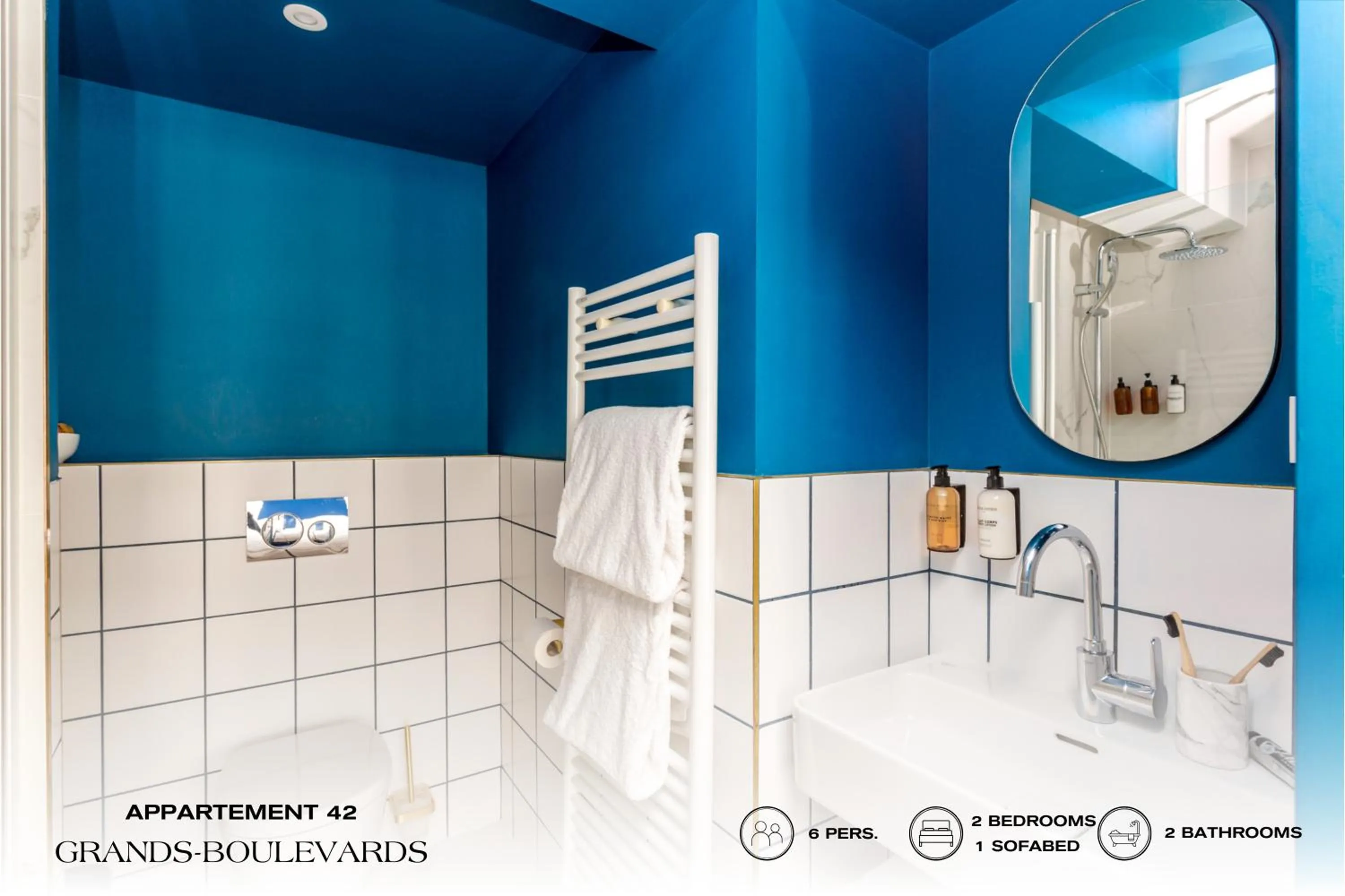 Toilet in Beauquartier - Grands Boulevards